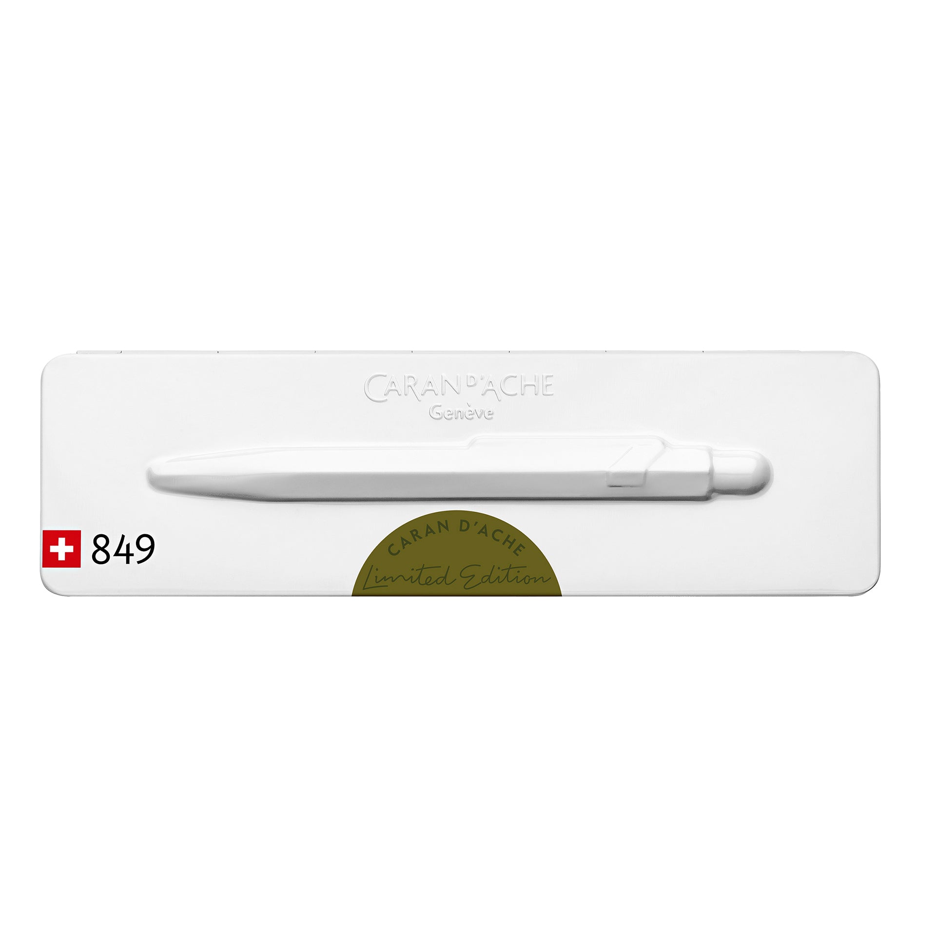 Caran d'Ache Caran d'Ache Moss Green Claim Your Style Monochromatic Ballpoint Pen Limited Edition