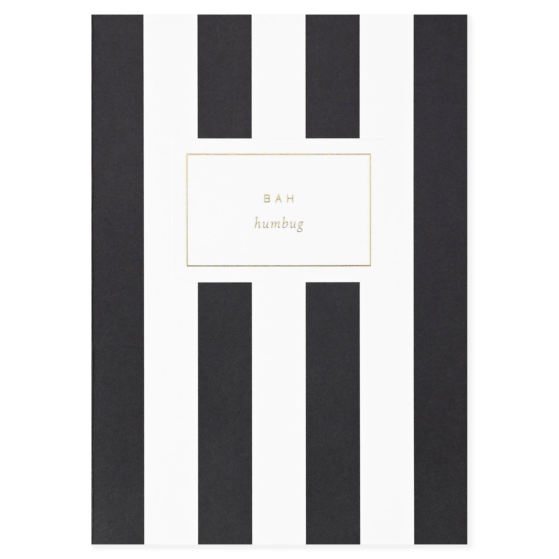 À L'aise Bah Humbug Holiday Card