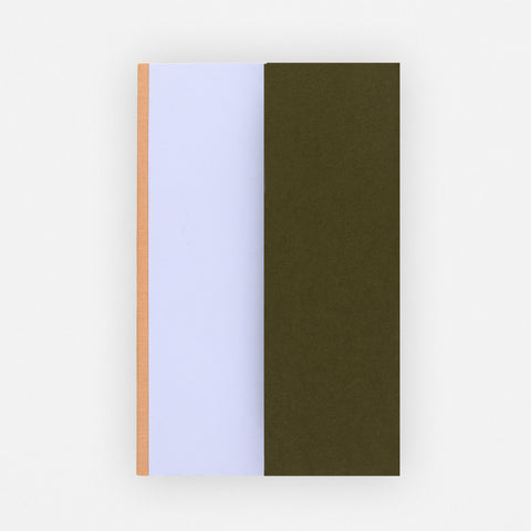 Amaretti Design The Fold Notebook | 3 Colorways Lilac/Khaki/Beige
