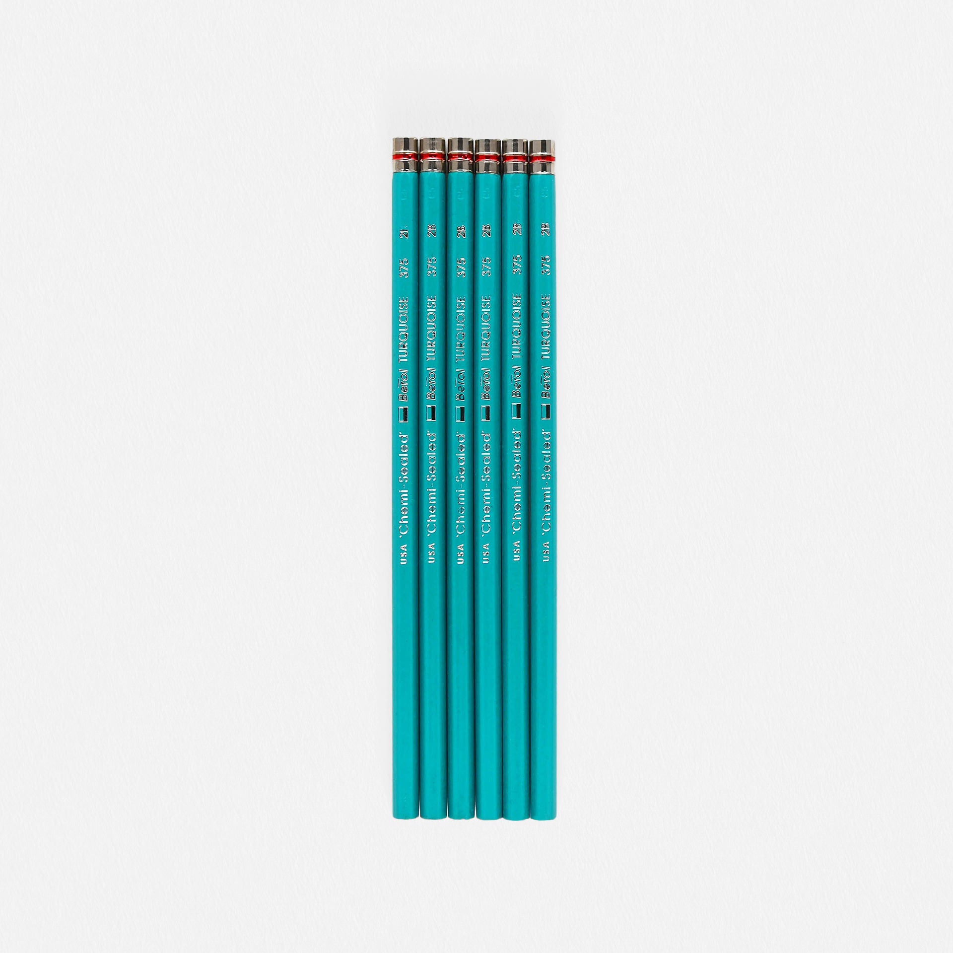 Vintage Berol Turquoise Drawing 375 2B Vintage Pencil