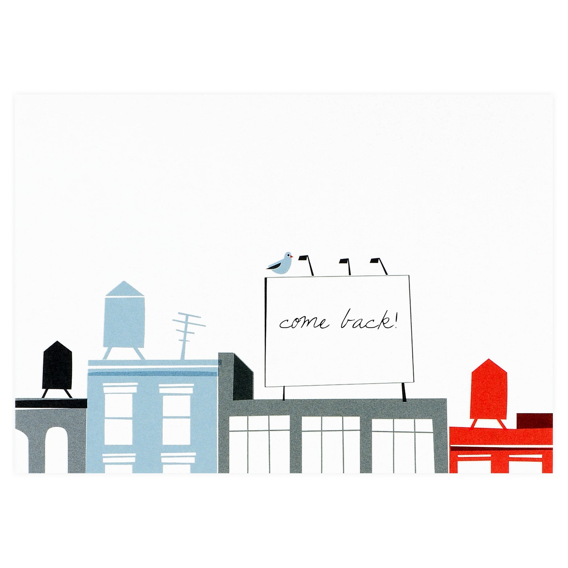 pleased to meet Your Billboard Greeting Card