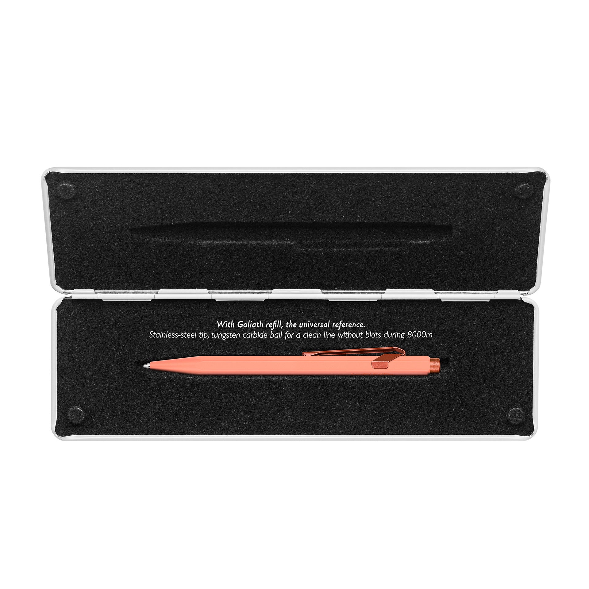 Caran d'Ache Caran d'Ache Tangerine Claim Your Style Monochromatic Ballpoint Pen Limited Edition