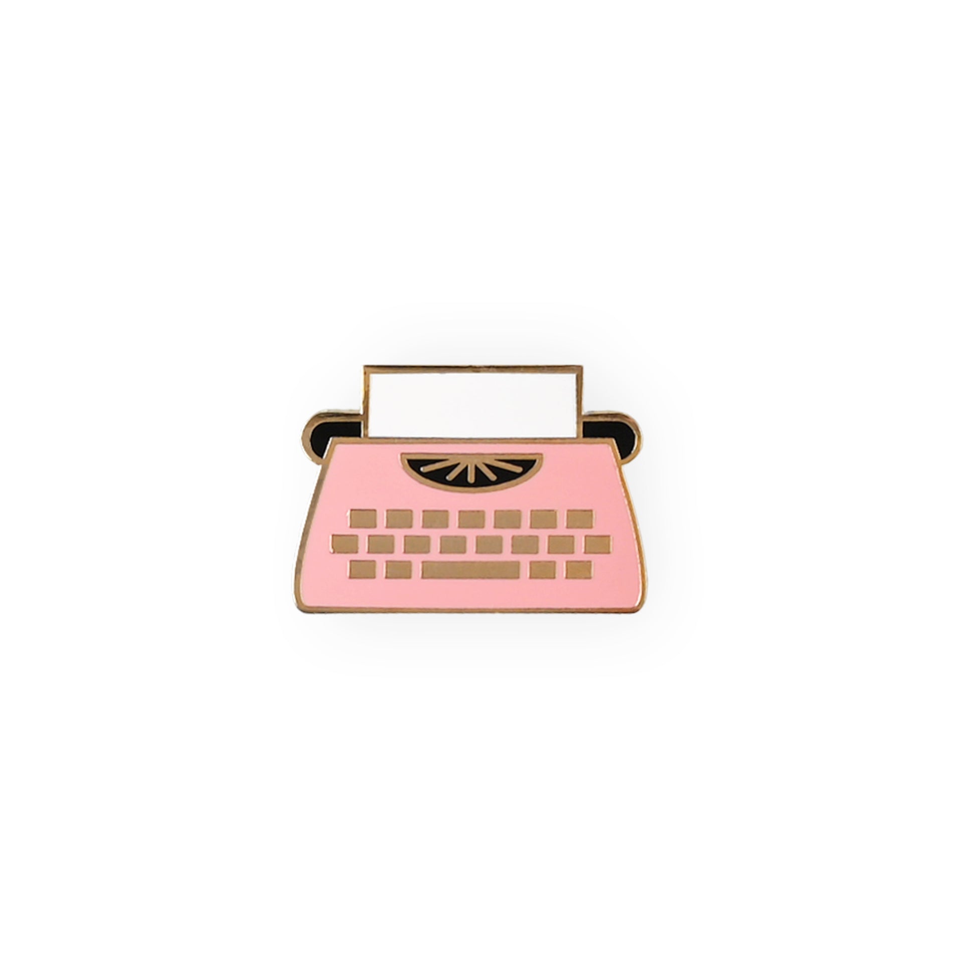 City of Industry Typewriter Enamel Pin