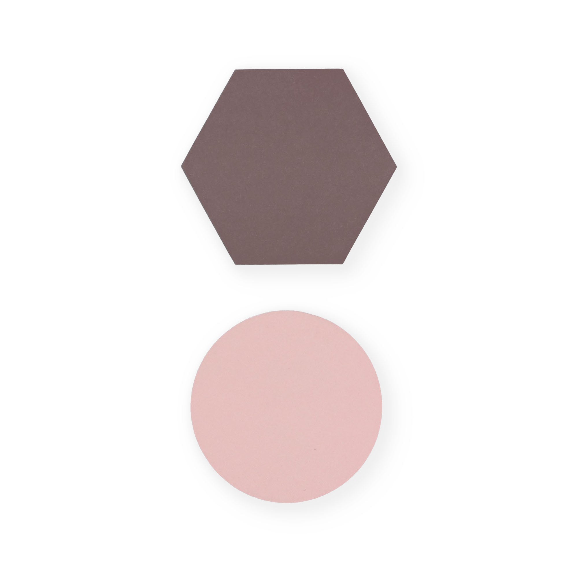 Cloth & Paper Shape Sticky Note Set Palette Vol. 1 Chestnut Demure