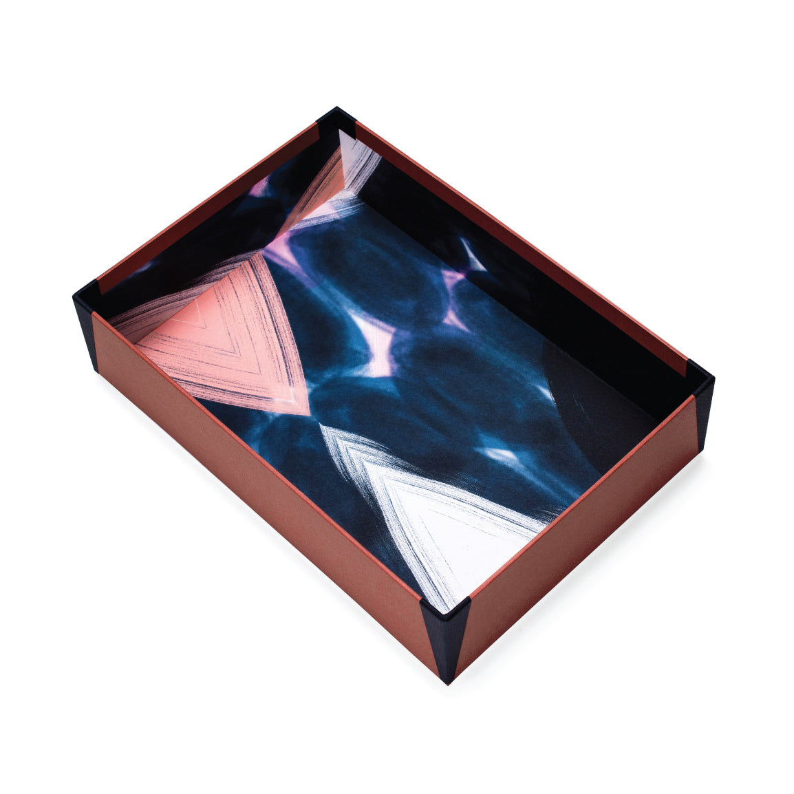 Darling Clementine Nesting Storage Box Set of Three Rust