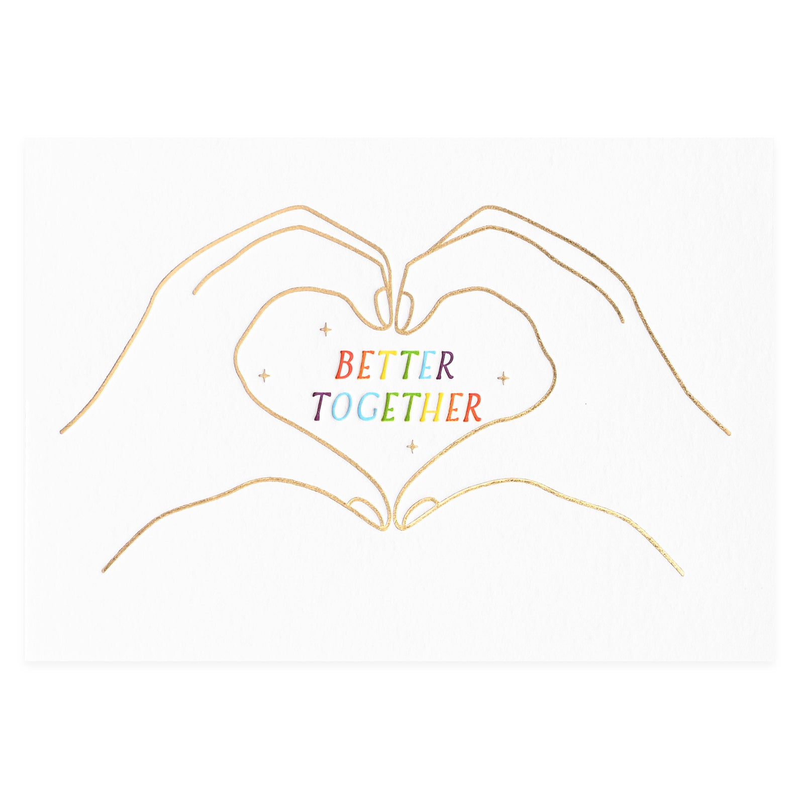 Elum Better Together Heart Greeting Card