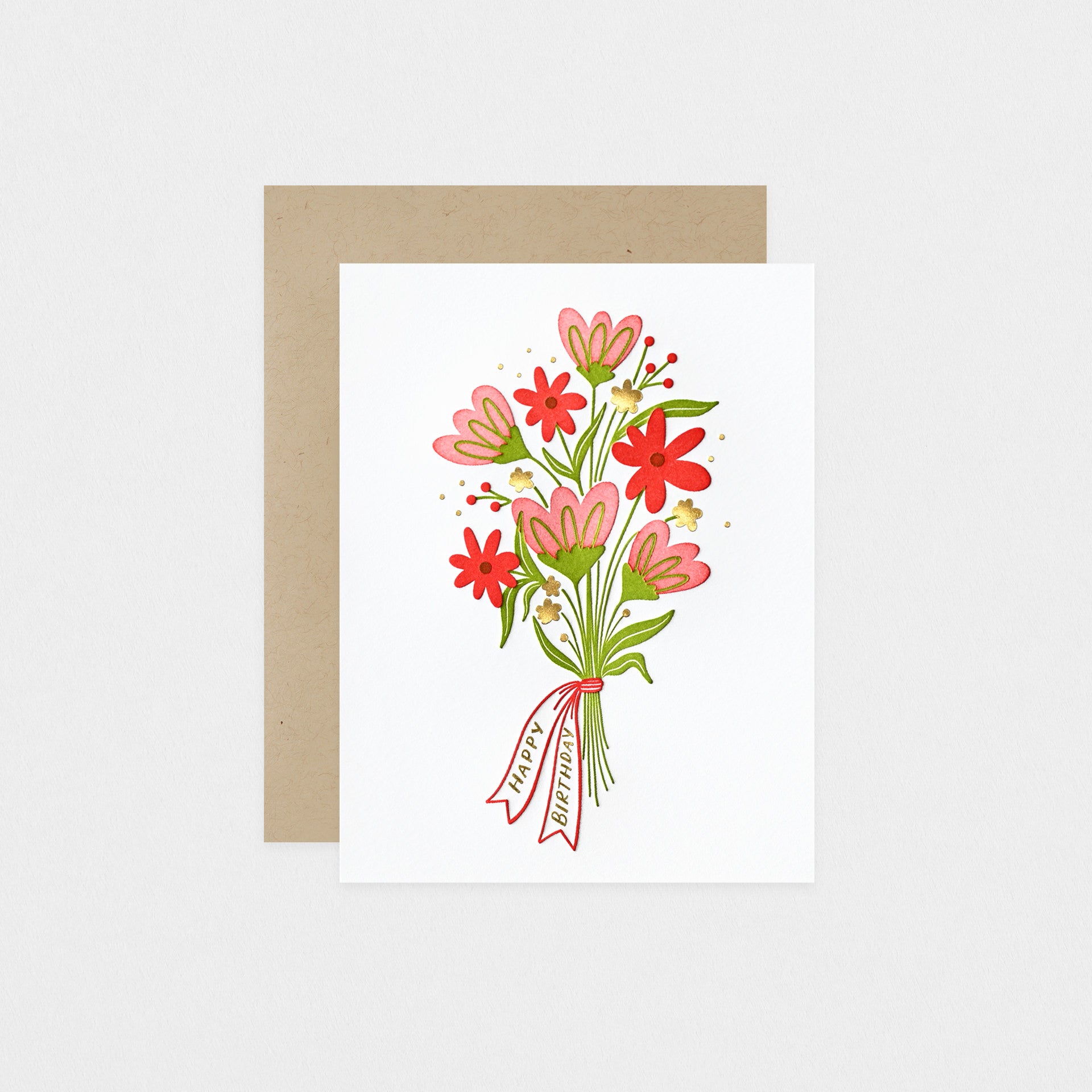 Elum Happy Bouquet Birthday Card