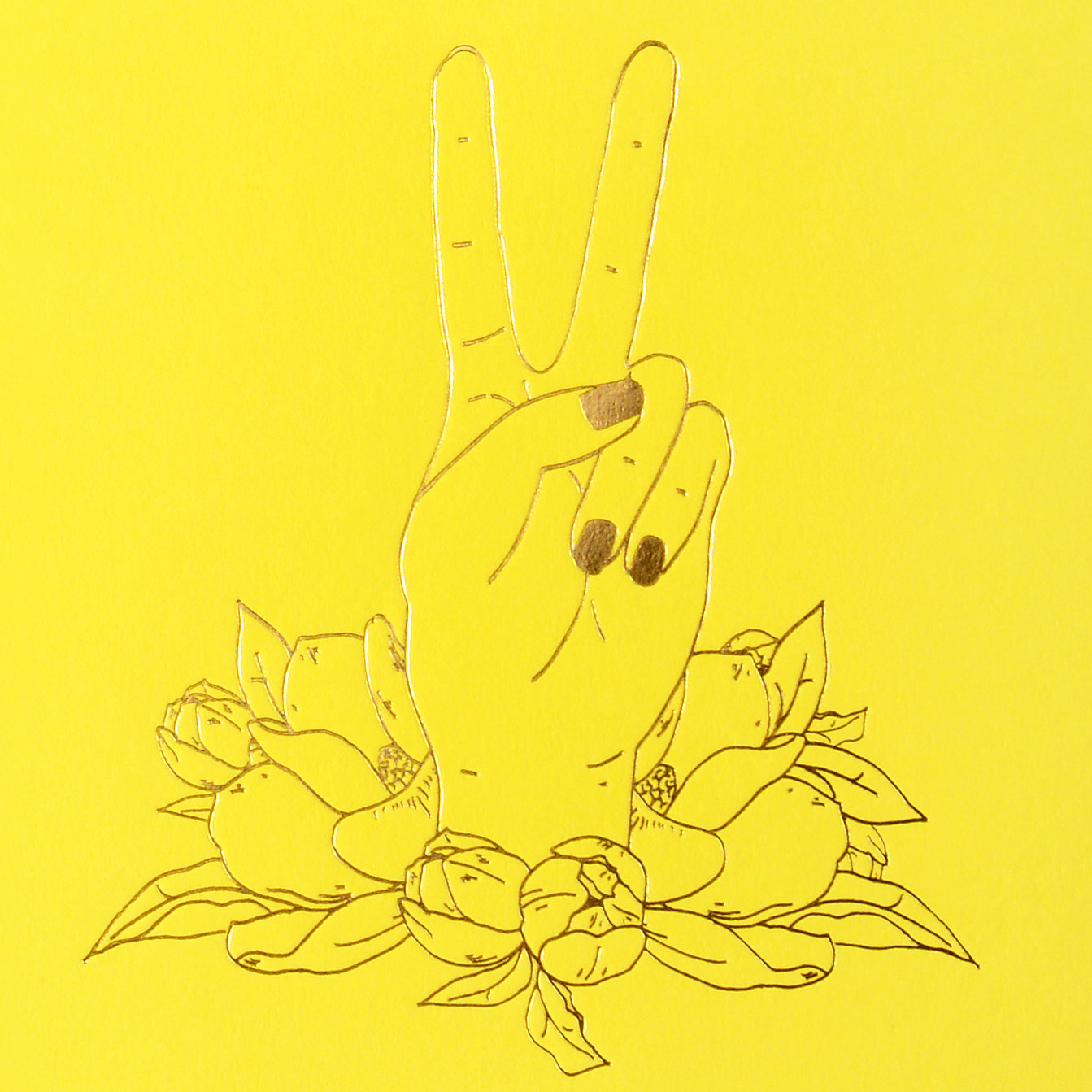 Elum Peace Magnolia Greeting Card