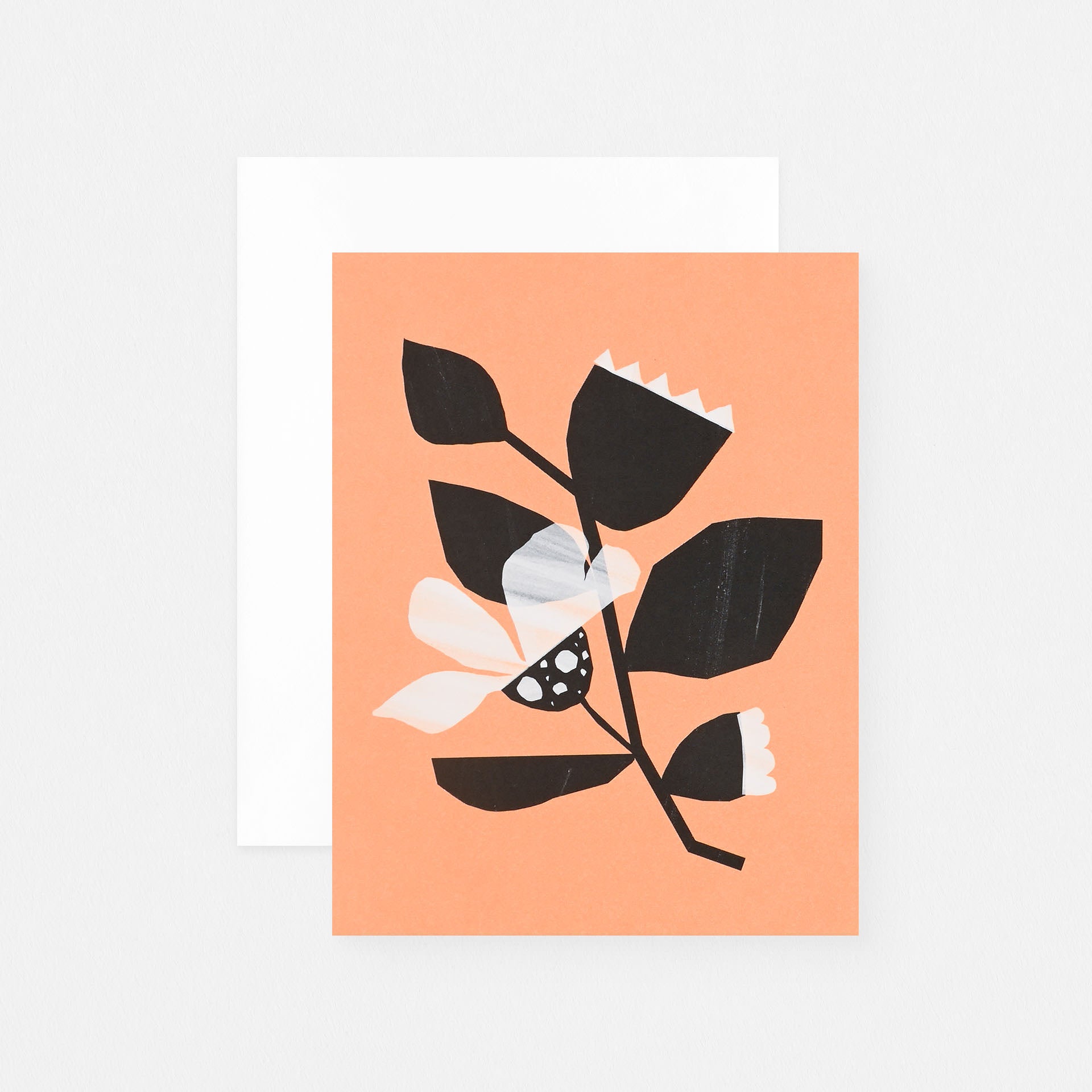 Emily Rae Carlson Big Leaves Greeting Card