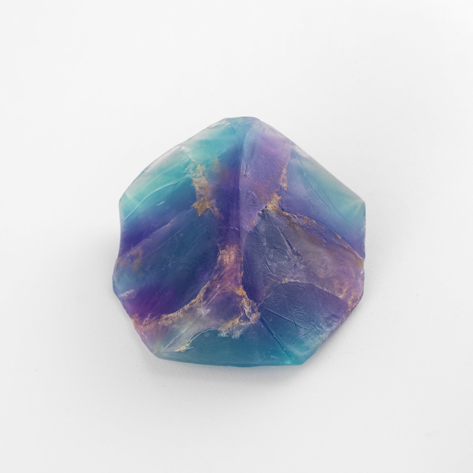 SoapRocks Rainbow Fluorite Soap Rock