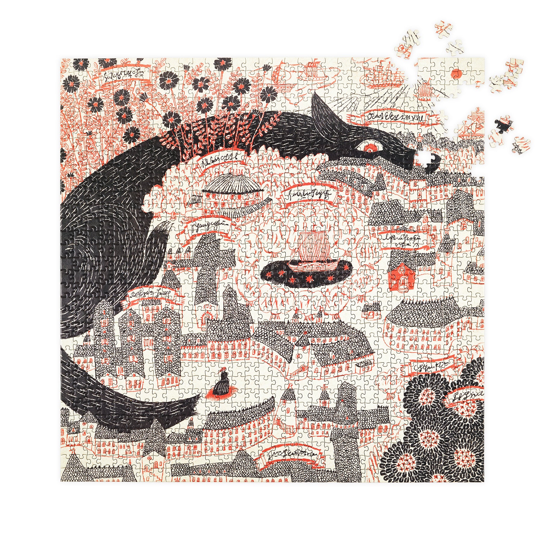 Four Point Puzzles Evening Kingdom Puzzle