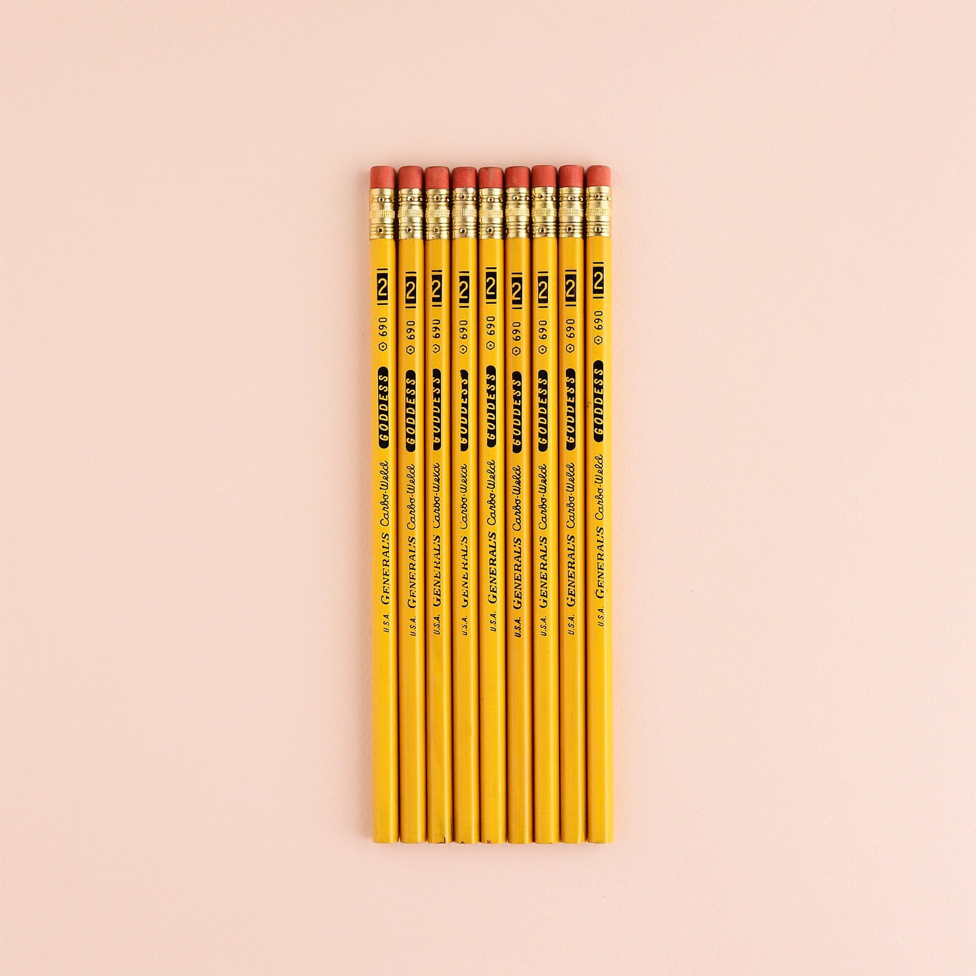 Vintage General's Goddess Carbo-Weld 690 Vintage Pencils