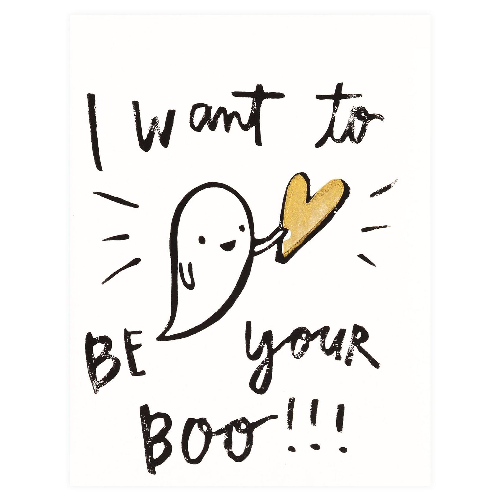 Ghost Academy Be Your Boo Greeting Card
