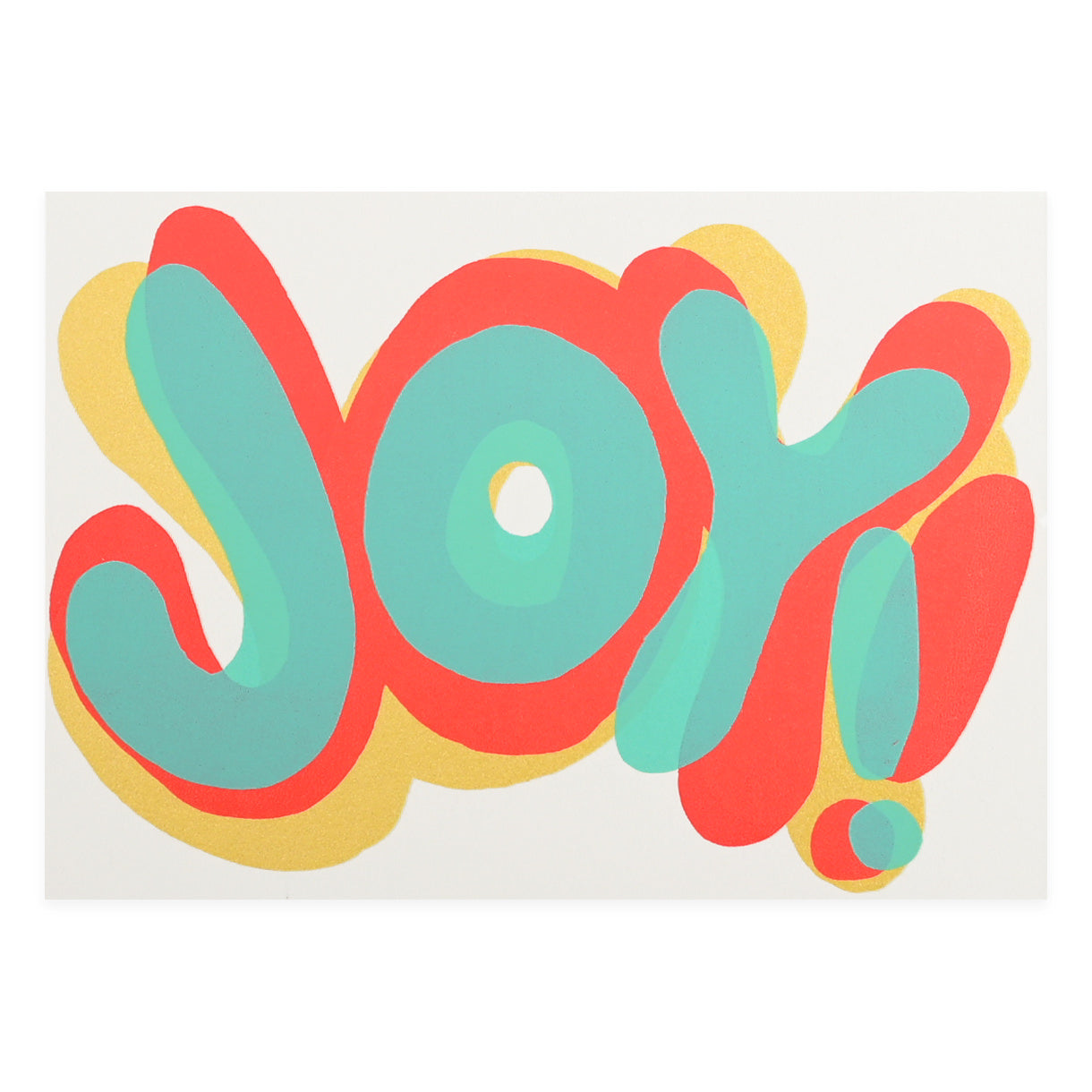 Alphabet Studios Joy Holiday Card