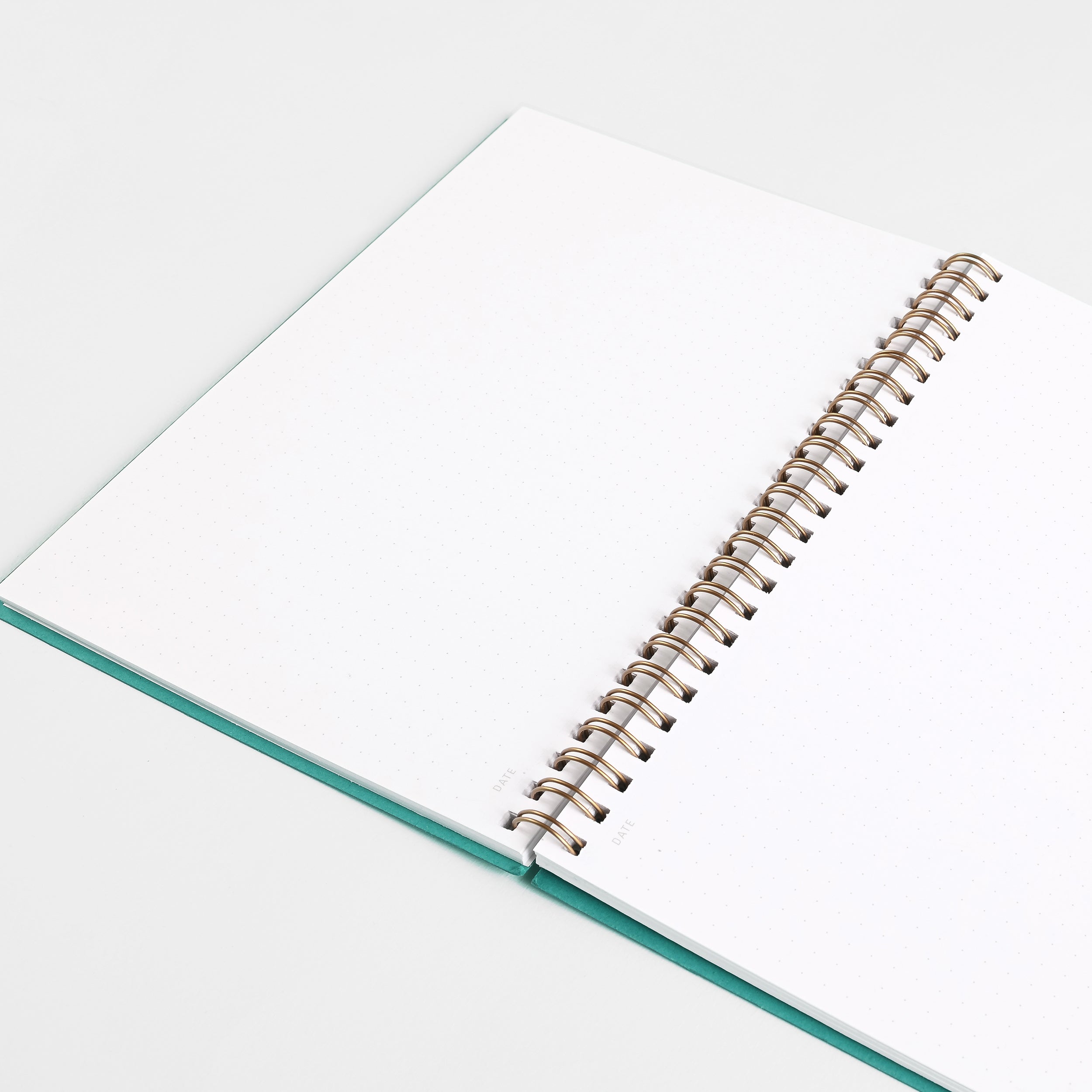 Calepino Greer x Calepino Dot Grid Notebook Turquoise
