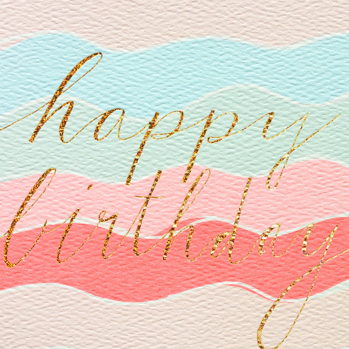 Hartland Brooklyn Happy Birthday Squiggles Birthday Card