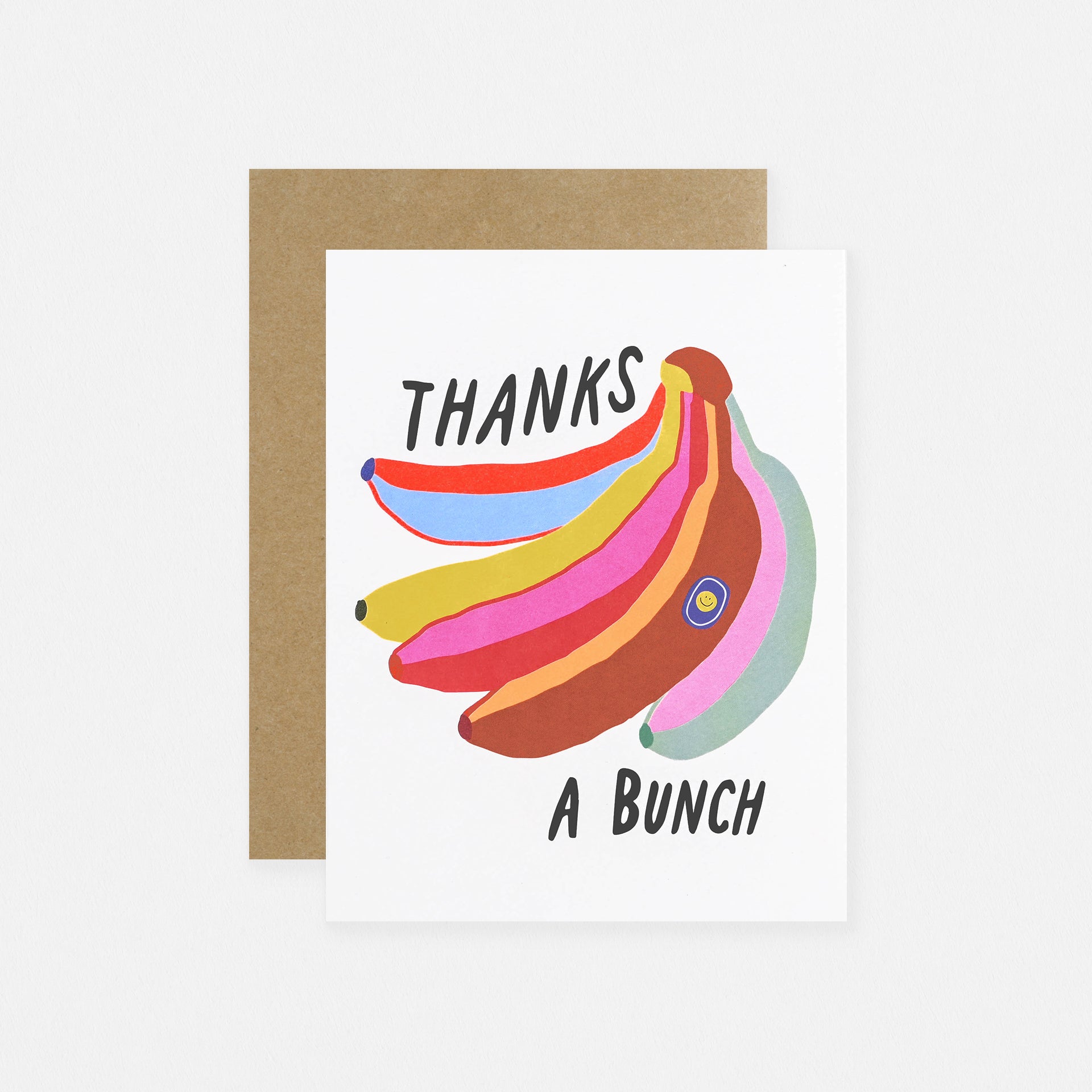 Hartland Brooklyn Thanks A Bunch Greeting Card