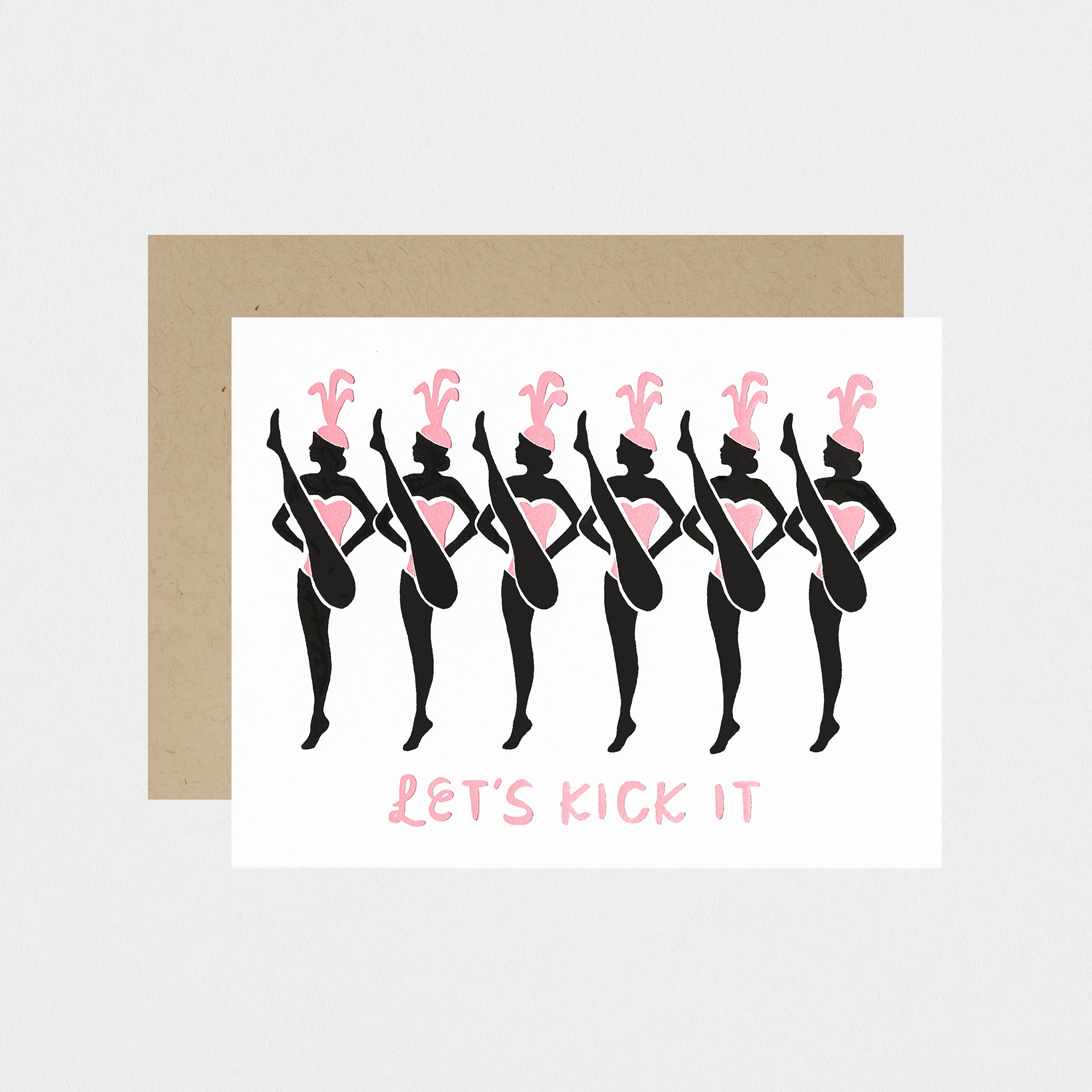 Hello Paper Co. Let's Kick It Greeting Card