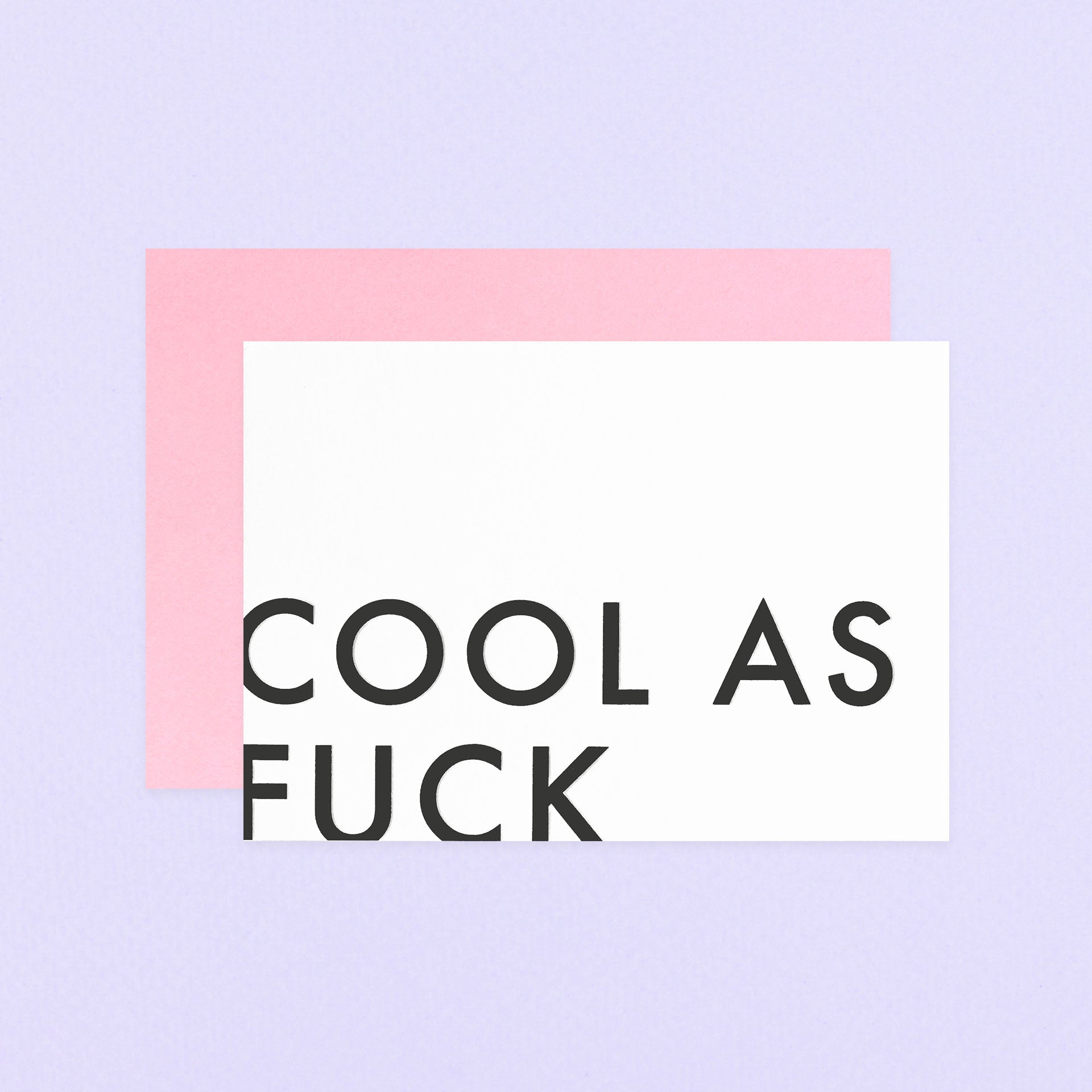 Imogen Owen Cool As F Greeting Card