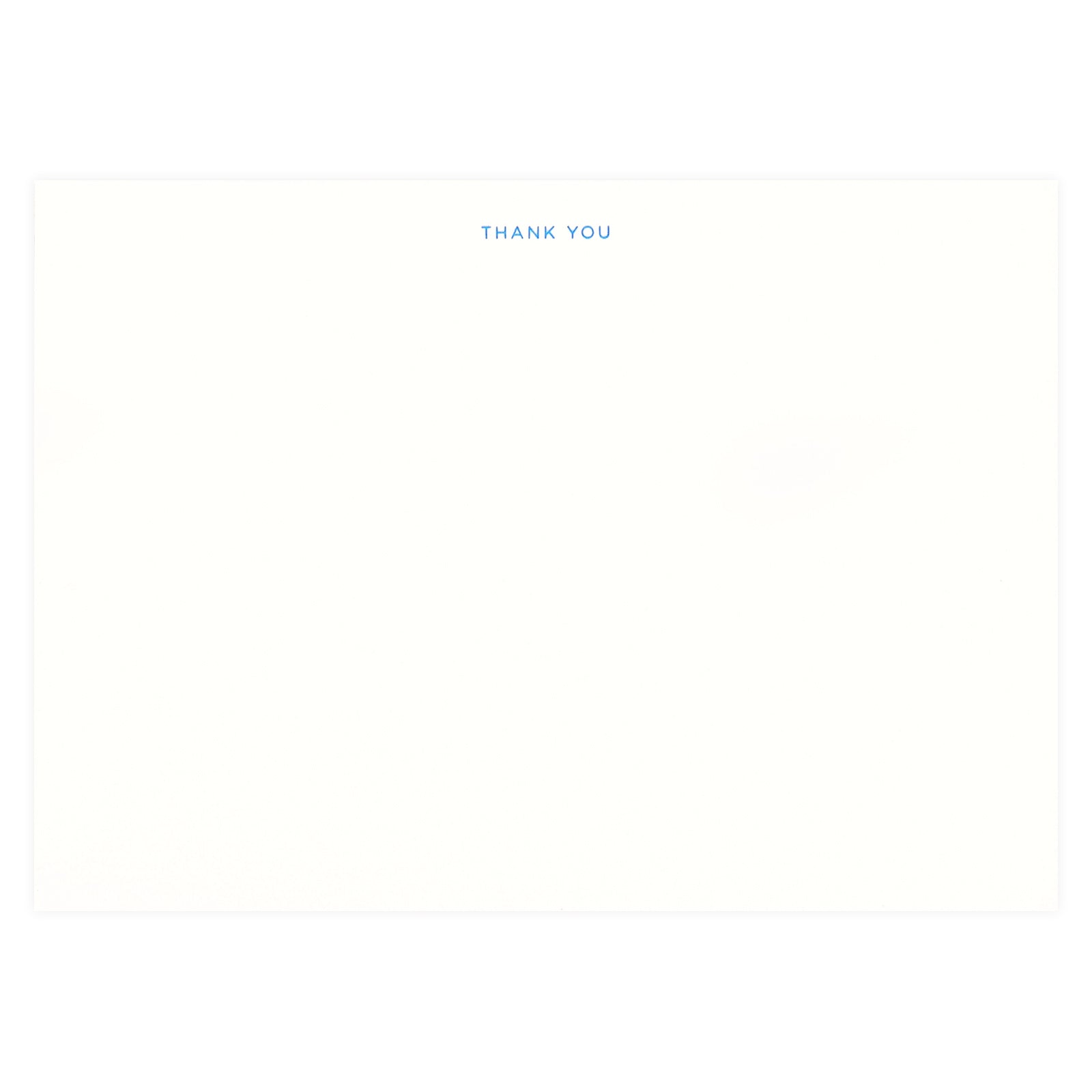 Iron Curtain Press Copperplate Flat Thank You Cards Boxed or Single