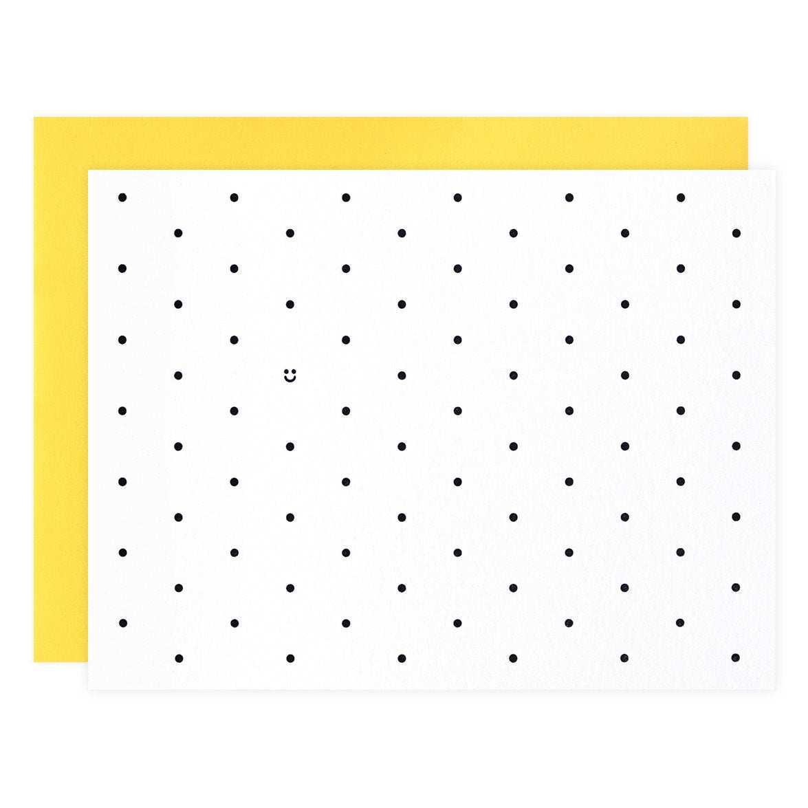 Iron Leaf Press Polka Dot Smiles Folded Note Cards Boxed