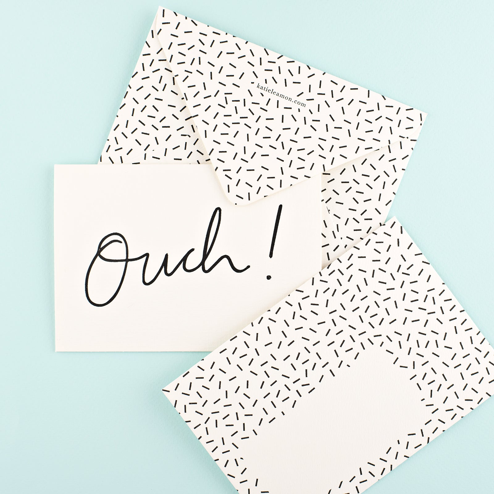 Katie Leamon Ouch Get Well Card
