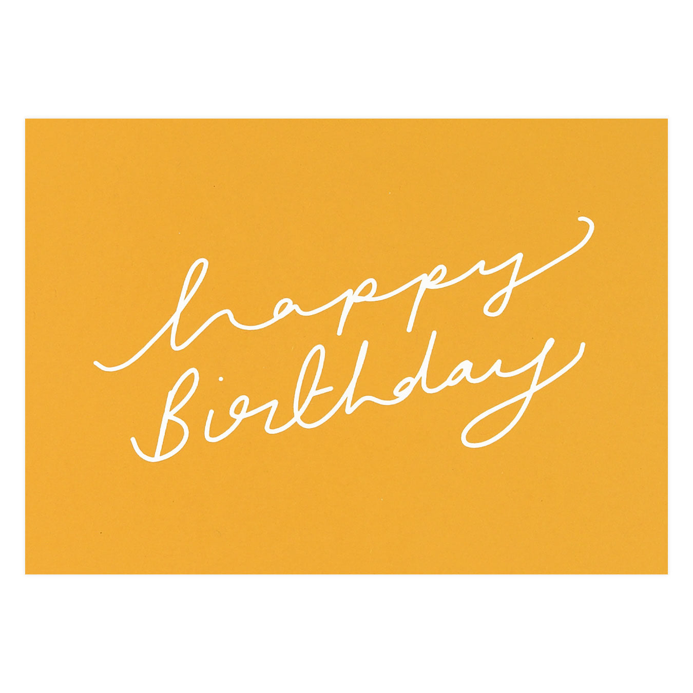 Katie Leamon Happy Birthday Scroll Greeting Card