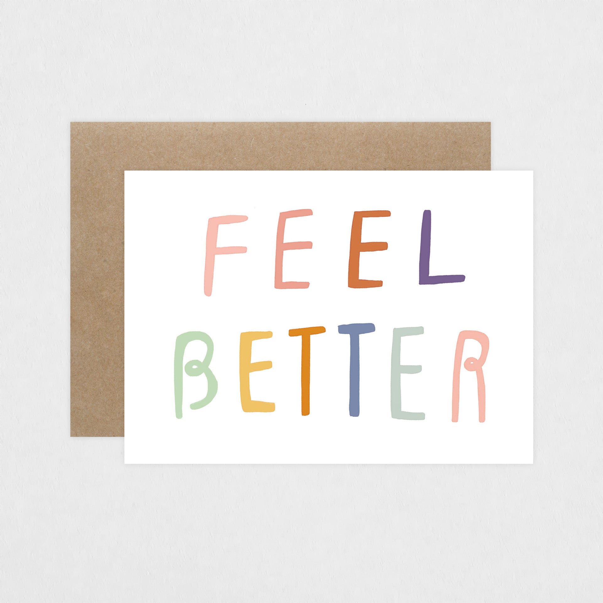 Laura Supnik Feel Better Greeting Card