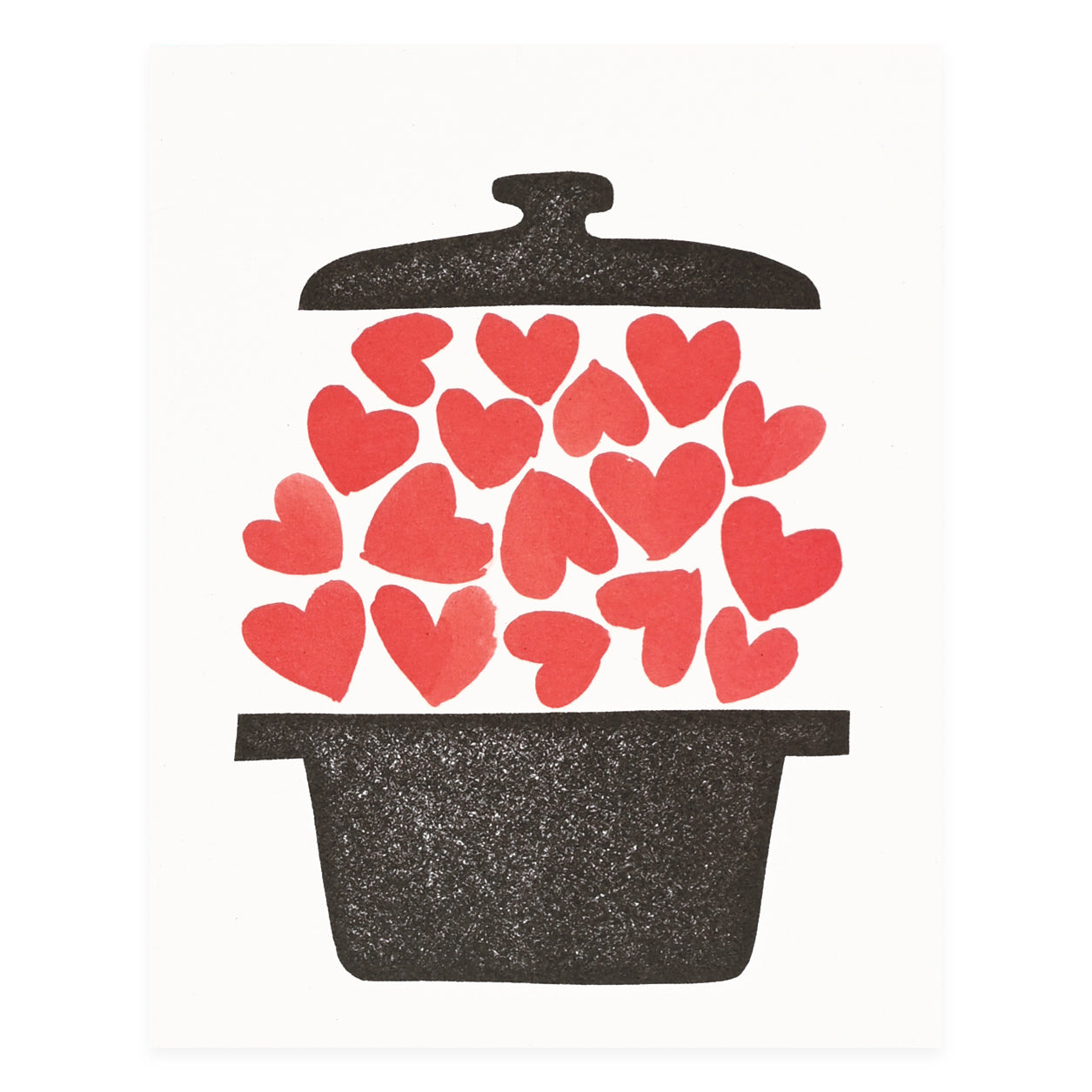 Lisa Jones Studio Love Pot Greeting Card