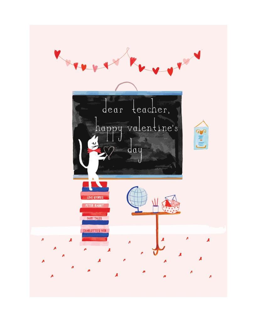 Mr. Boddington's Studio Teacher's Pet Valentine's Day Card