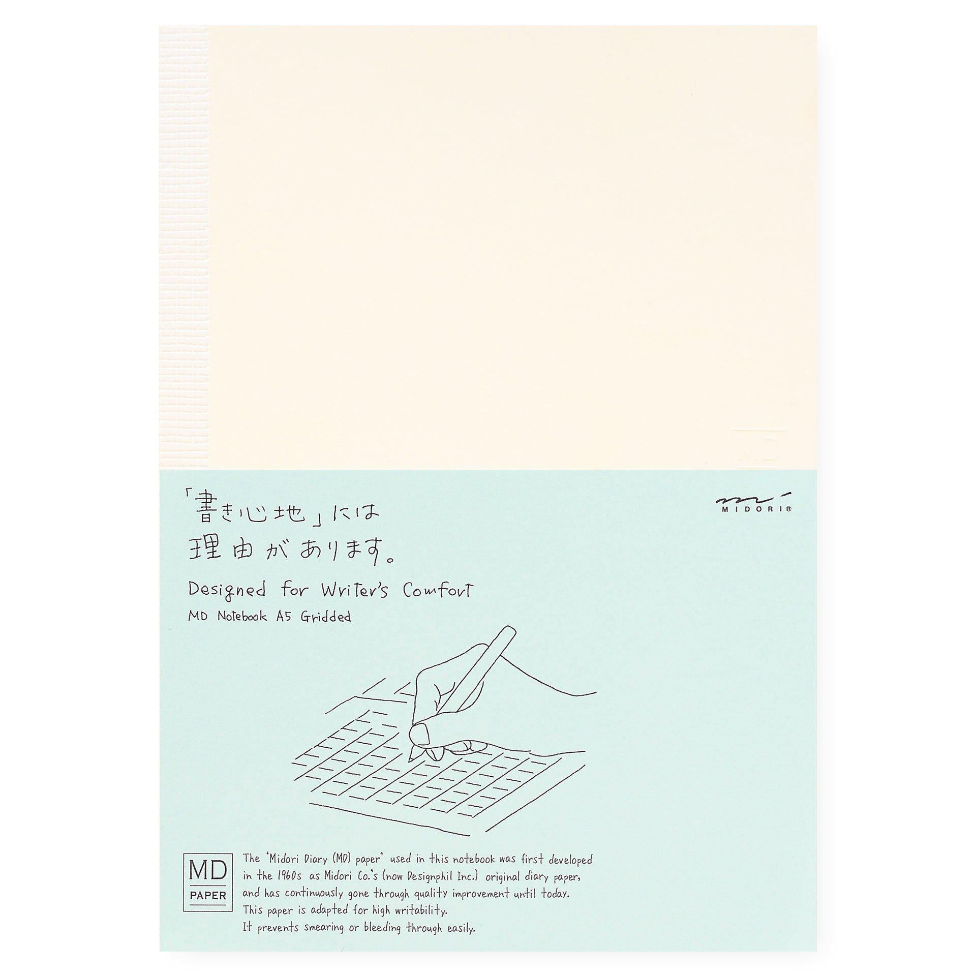 Midori Midori MD Notebook Grid A6 or A5