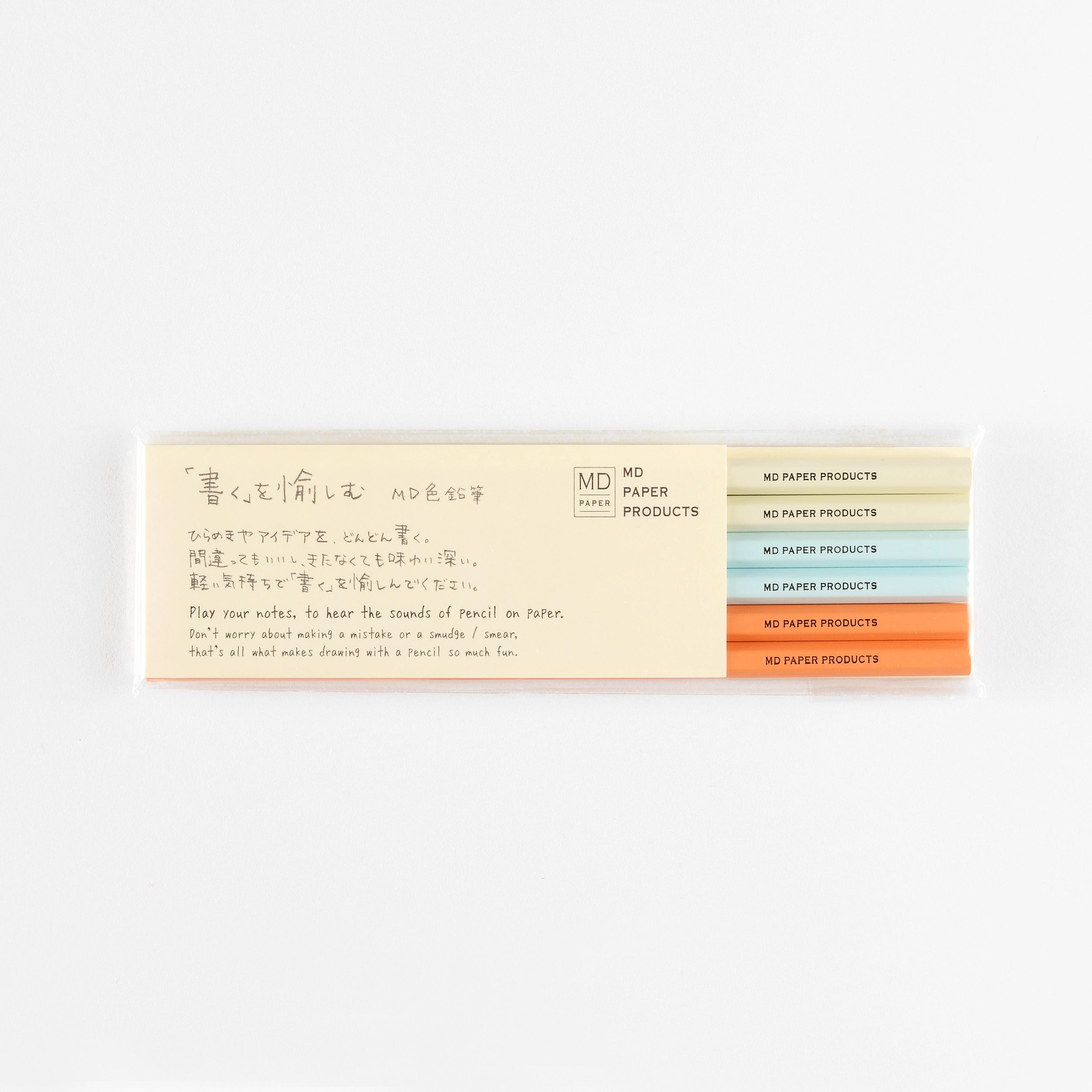 Midori MD Color Pencil Set Of Six