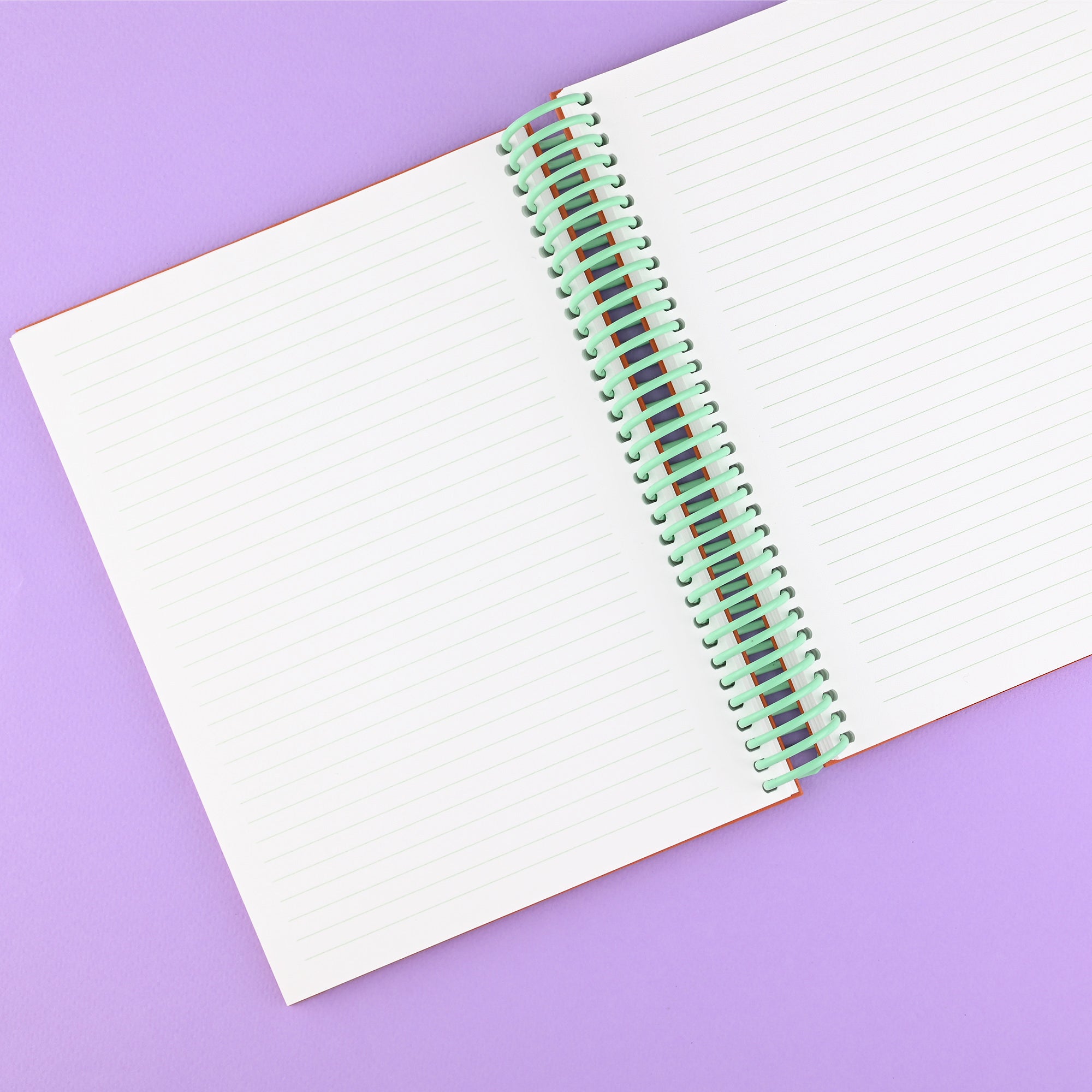 mishmash Easy Breezy Coil Notebook Rust Lined