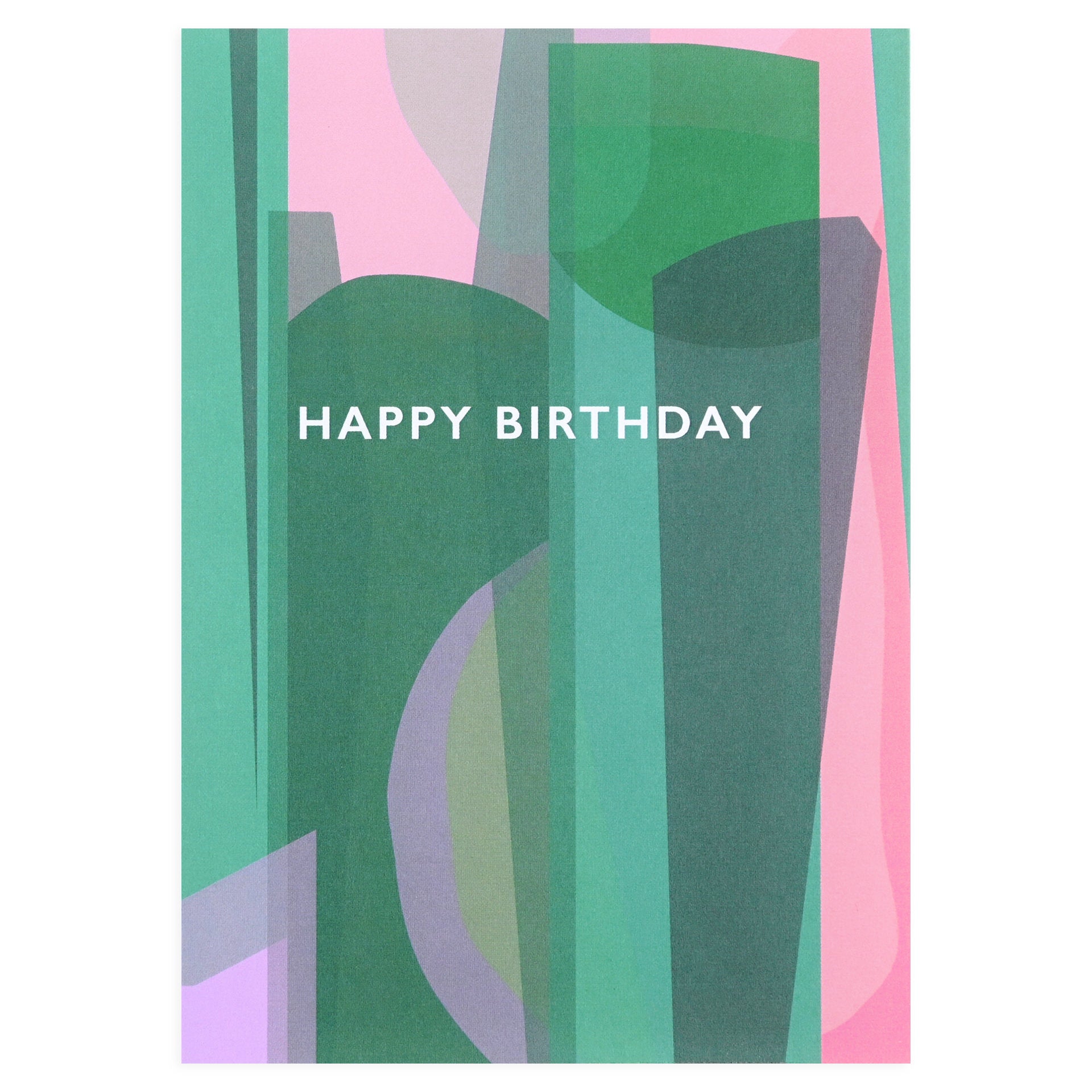 Mock Up Designs Happy Birthday Stained Glass Greeting Card