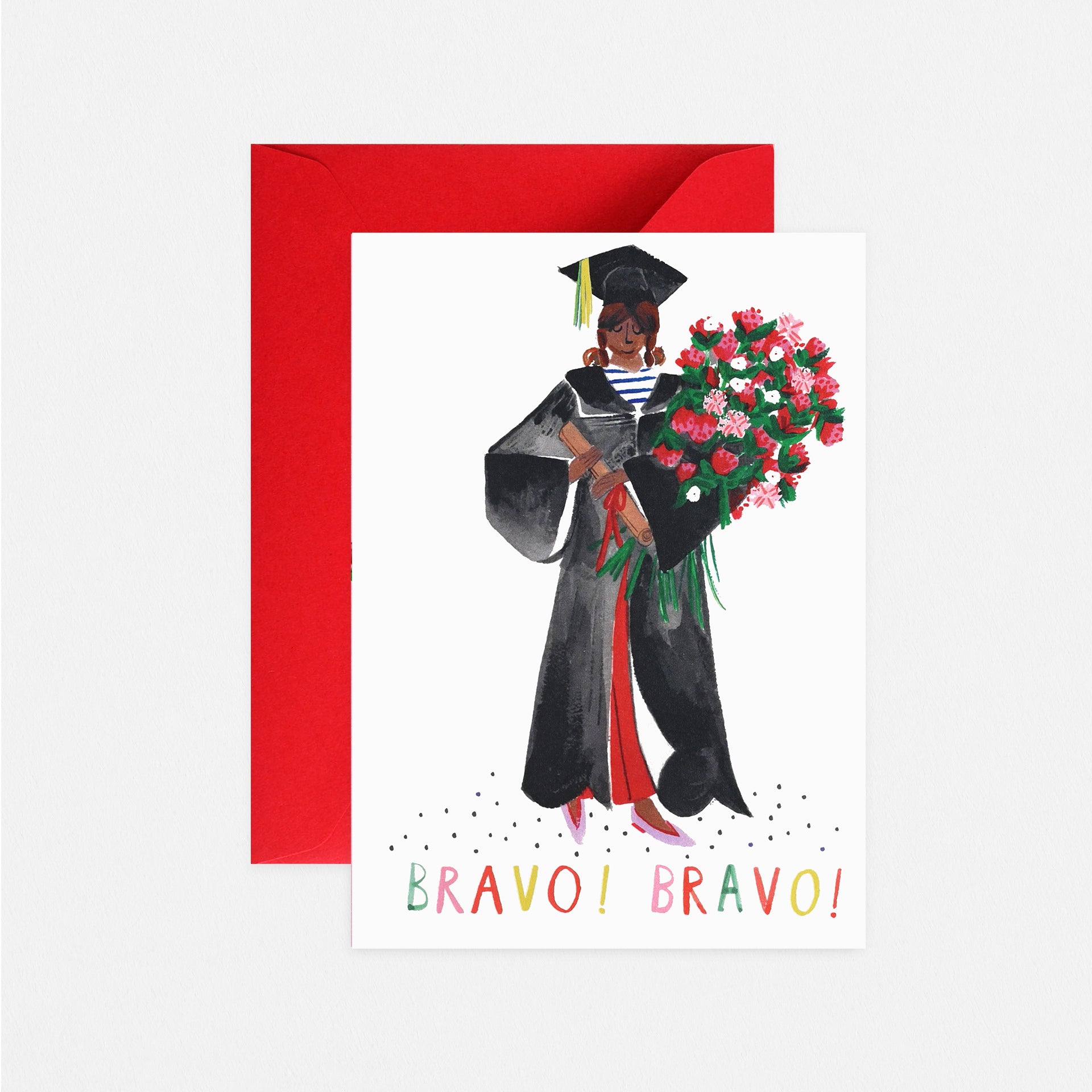 Mr. Boddington's Studio Grad Bouquet Graduation Card