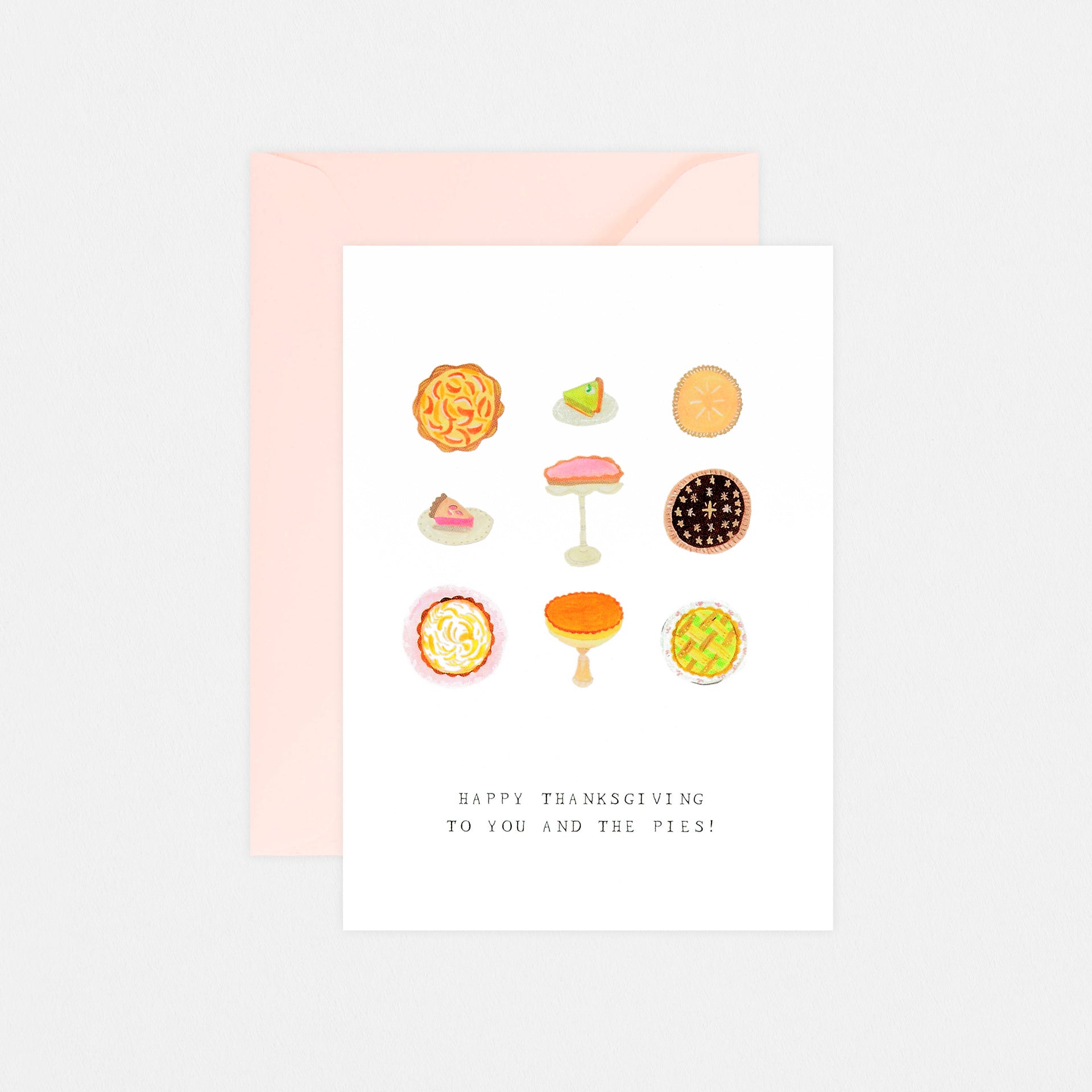 Mr. Boddington's Studio Love To The Pies Thanksgiving Card
