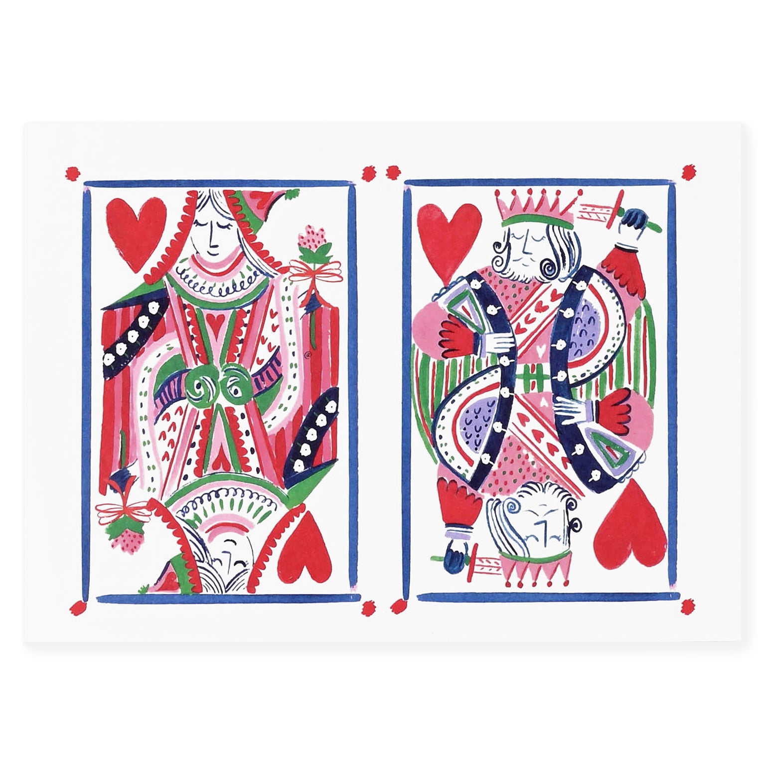 Mr. Boddington's Studio Royal Couple Greeting Card