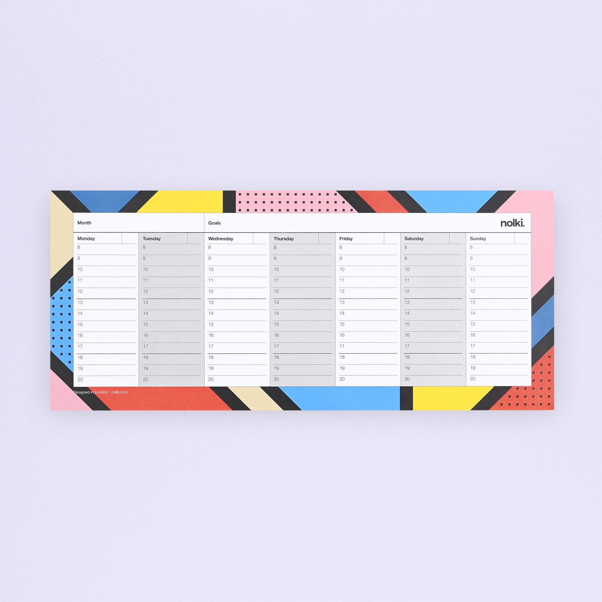 Nolki Desk Planner Spark Notepad