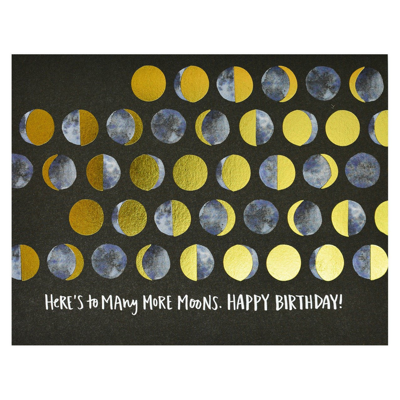 One Canoe Two Many Moons Birthday Card
