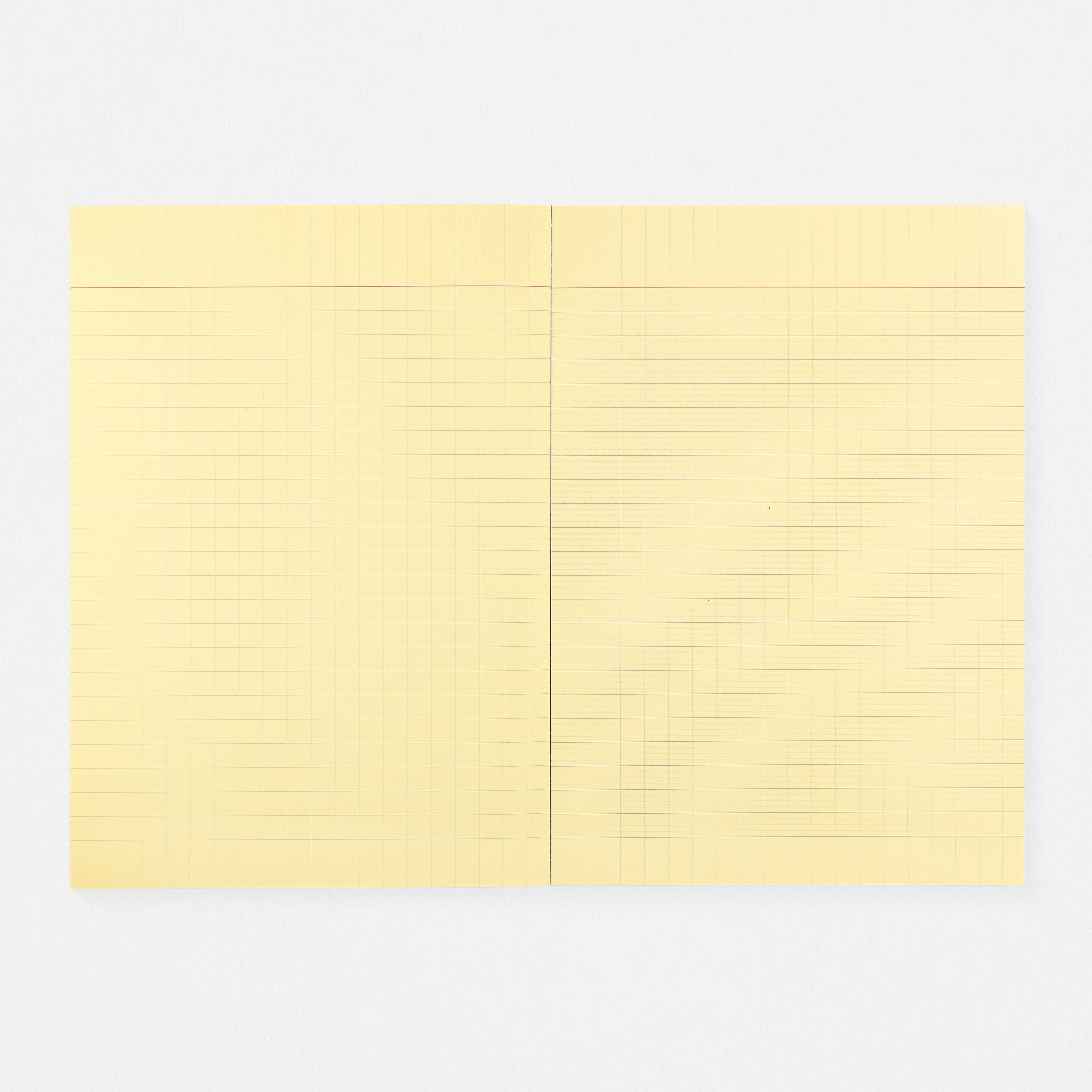 Paperways Large Notebook French Grid Light Green