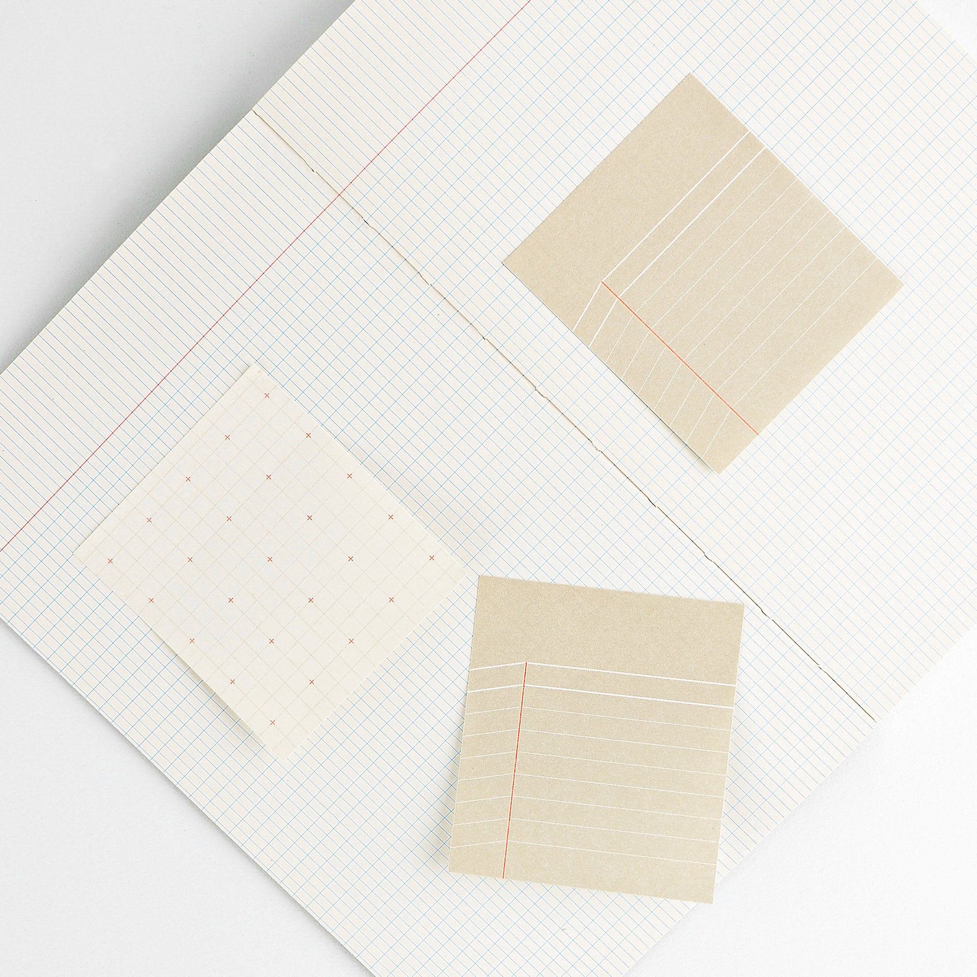 Paperways Paperways Gluememo Duo Cross Grid Sticky Notes