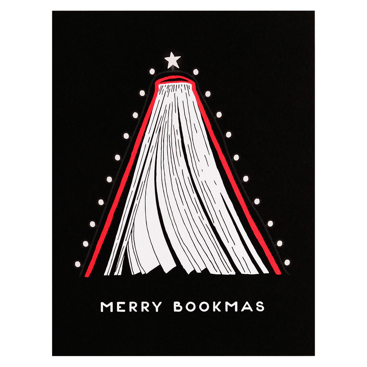Party Of One Paper Merry Bookmas Christmas Cards Boxed
