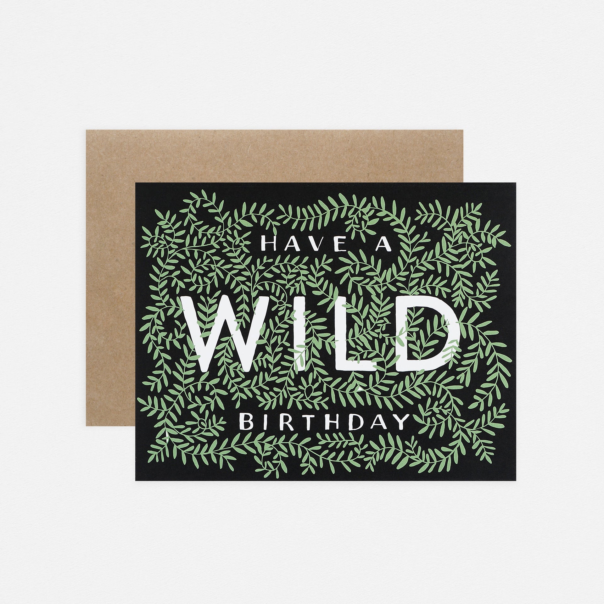 Party Of One Paper Wild Birthday Greeting Card