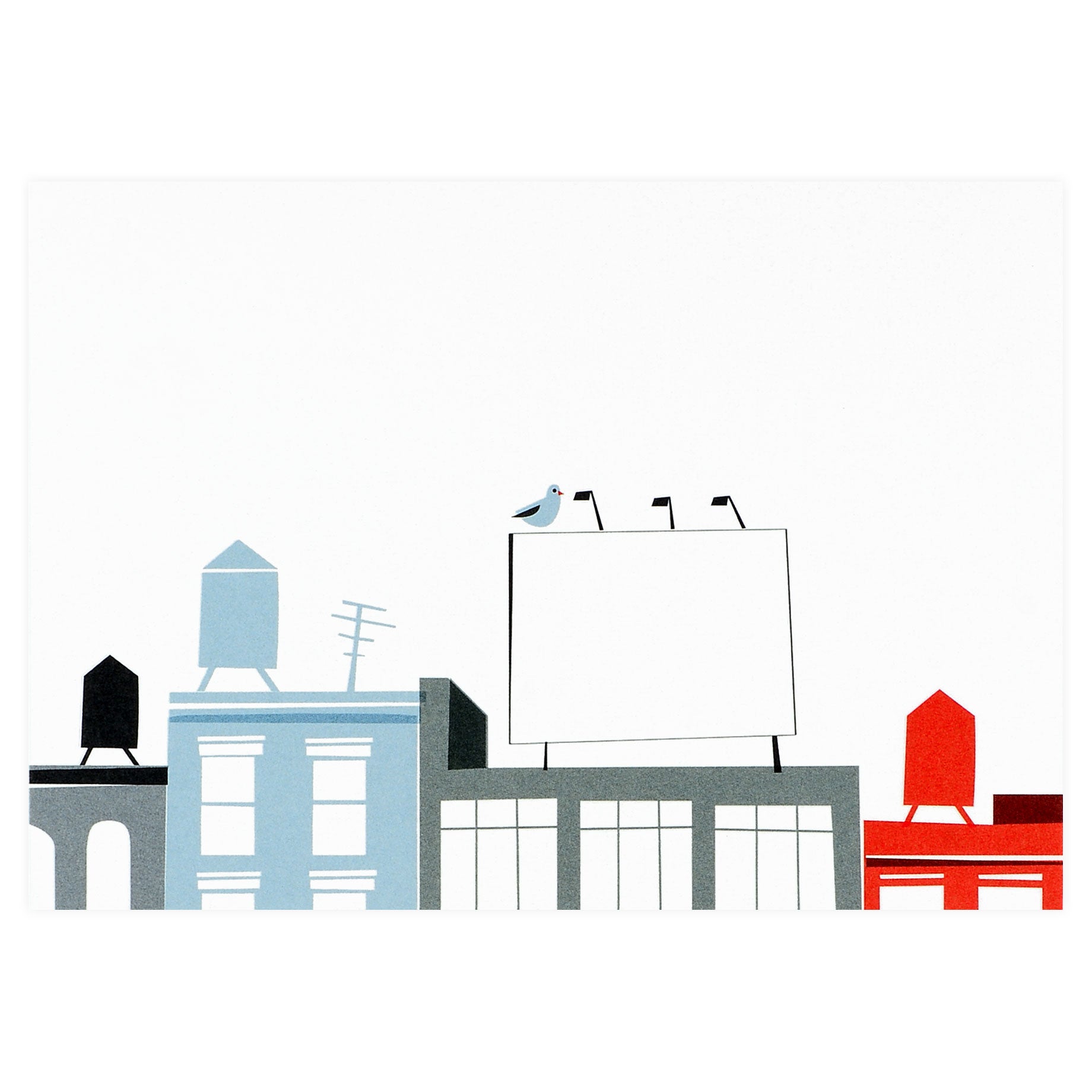 pleased to meet Your Billboard Greeting Card