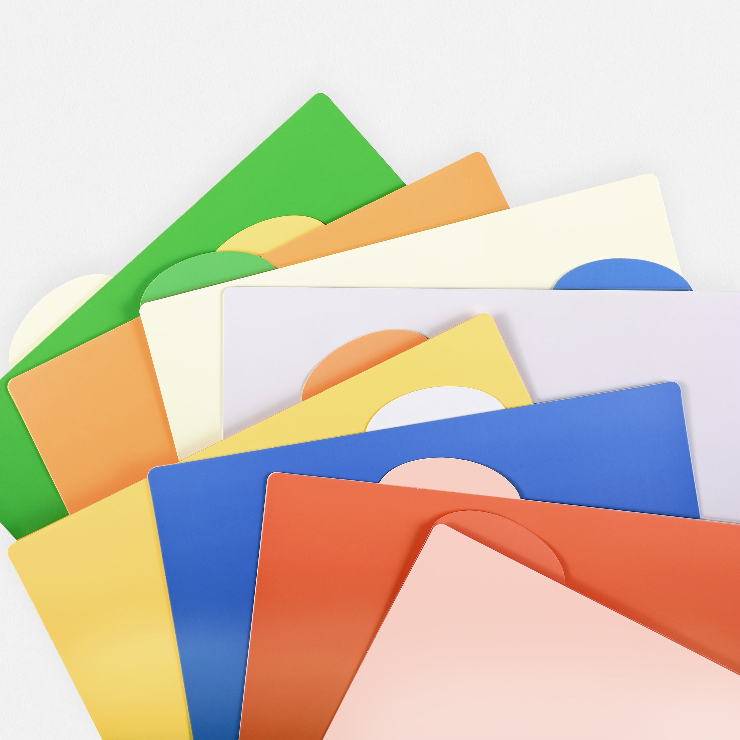 Poketo Colorblock File Folders | Set of 8