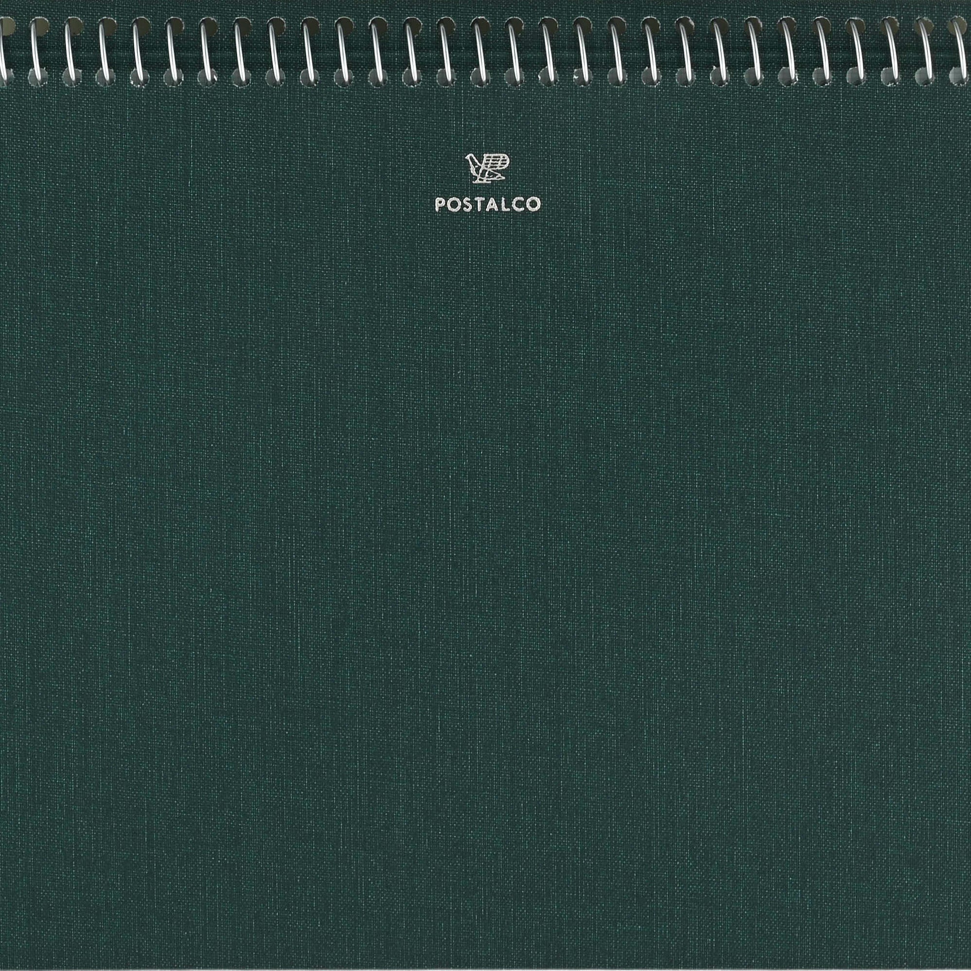 Postalco Hunter Green Notebook Pingraph A5