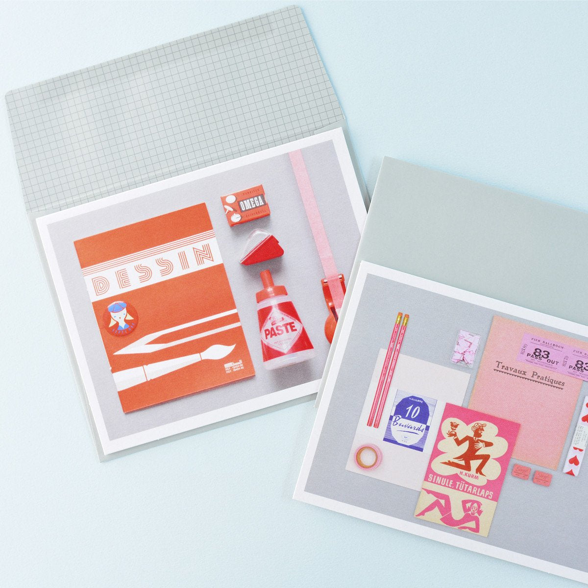 Present & Correct Pen to Paper Assorted Folded Note Cards Boxed