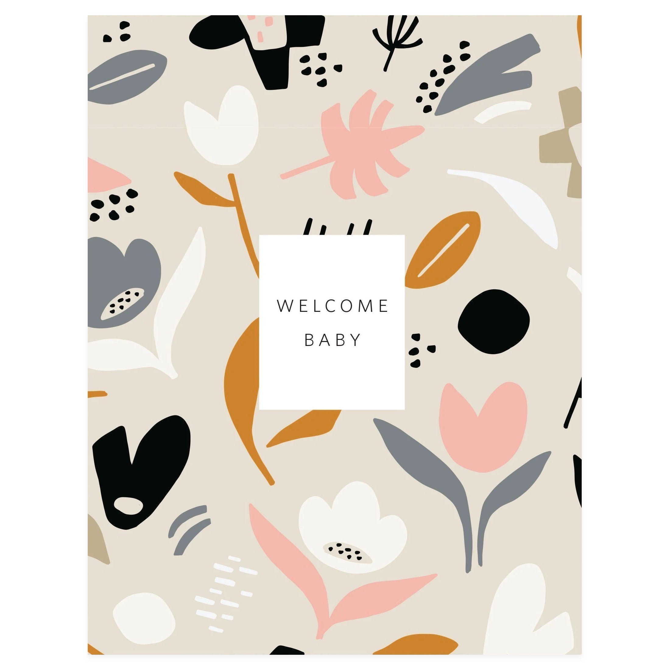 Ramona & Ruth Baby Floral Pattern Card