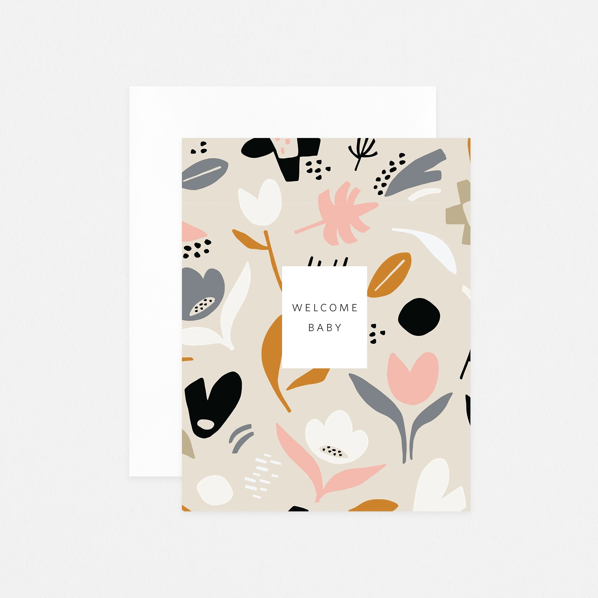 Ramona & Ruth Baby Floral Pattern Card