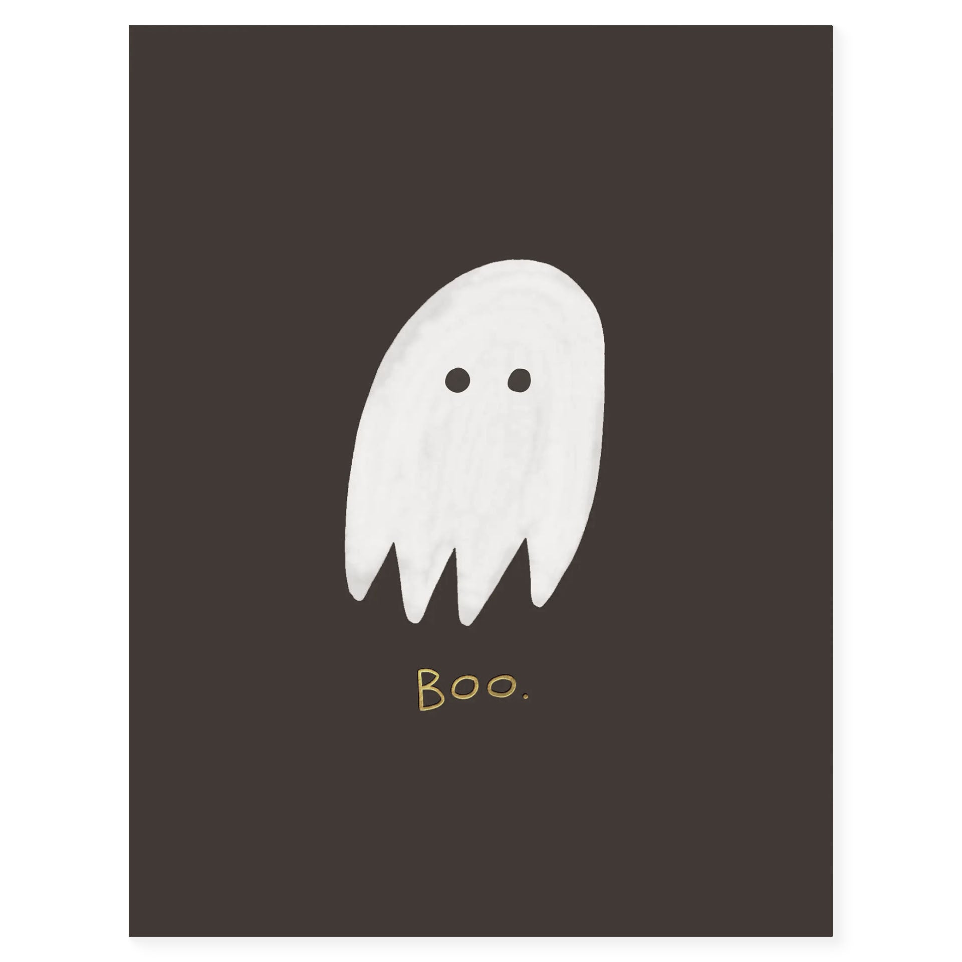 Ramona & Ruth Boo Ghost Halloween Card